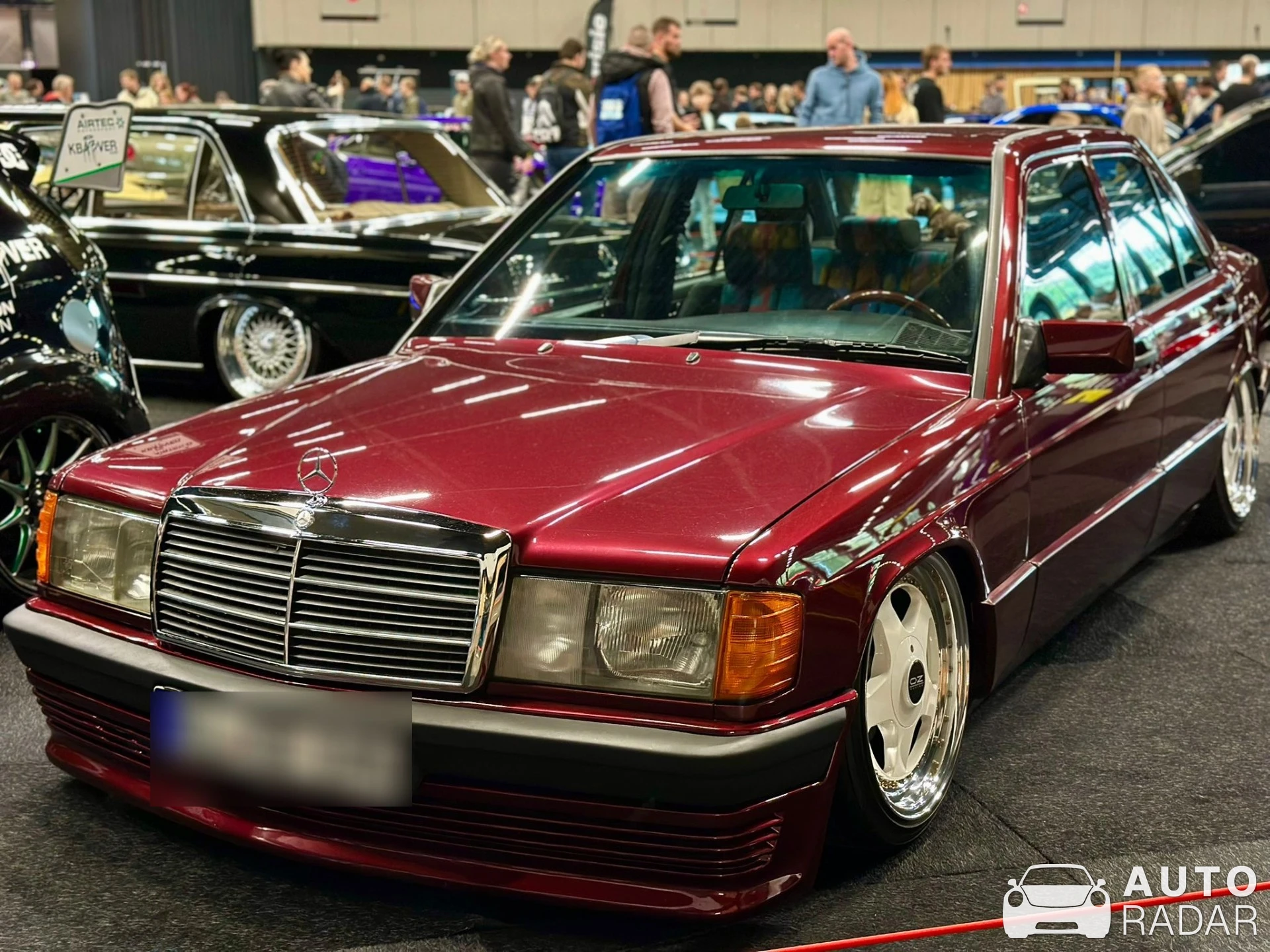 Mercedes-Benz 190D W121 spotted in Rotterdam