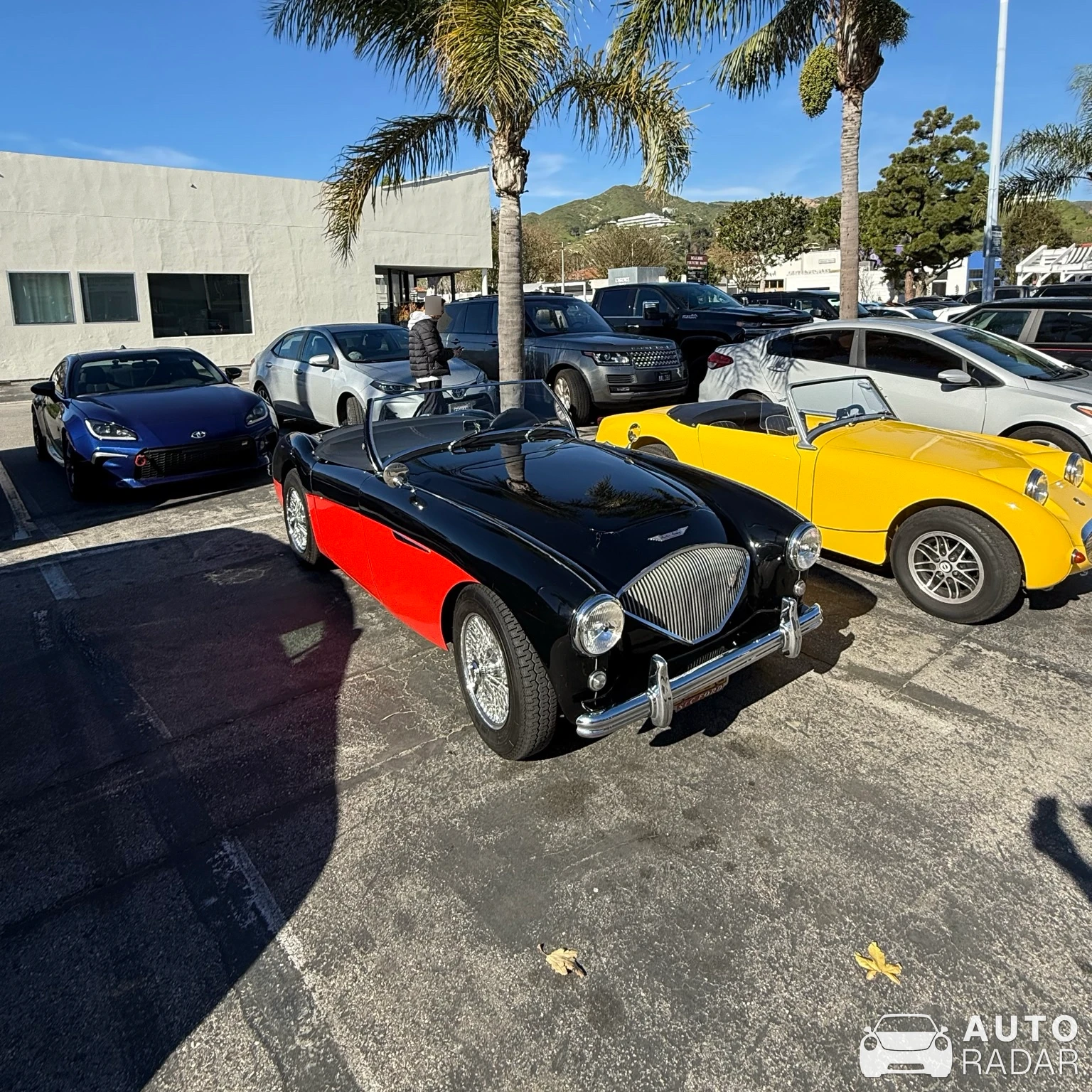 Austin-Healey 100 spotted in Malibu, United States