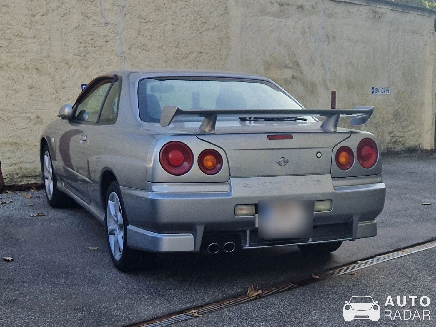 Nissan Skyline R34 GT-R spotted in Schwerin