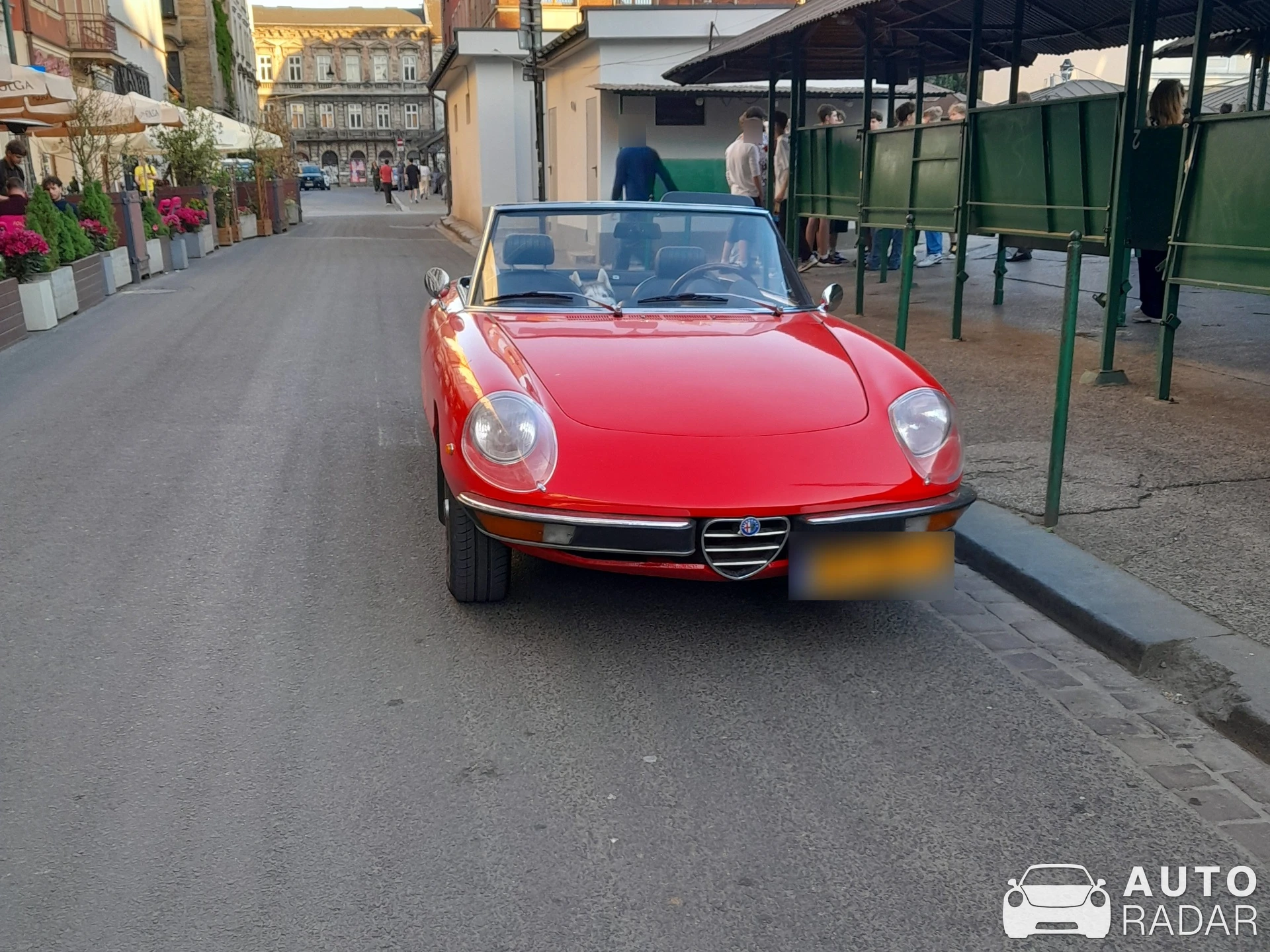 Alfa Romeo Spider 1600 Duetto spotted in Kraków