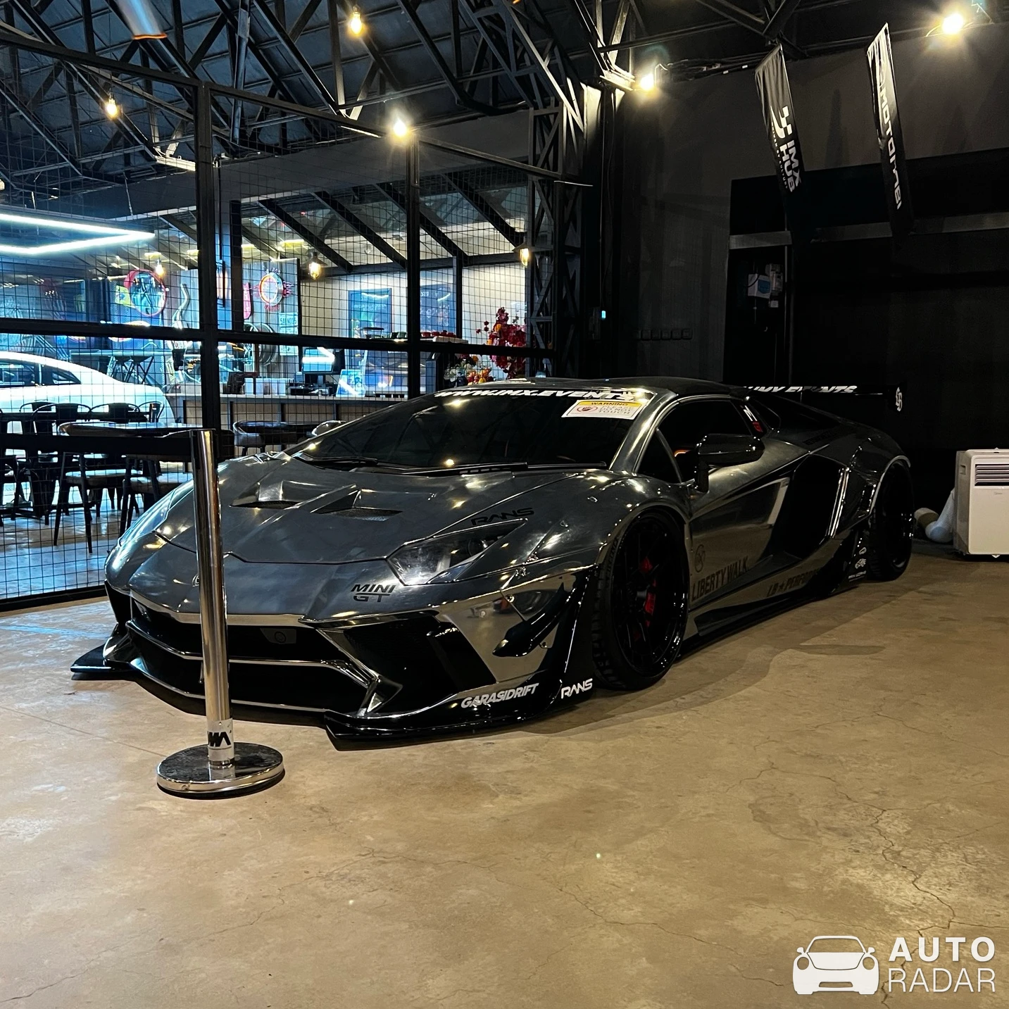 Lamborghini Aventador LP700-4 Liberty Walk LB Performance Wide Body spotted