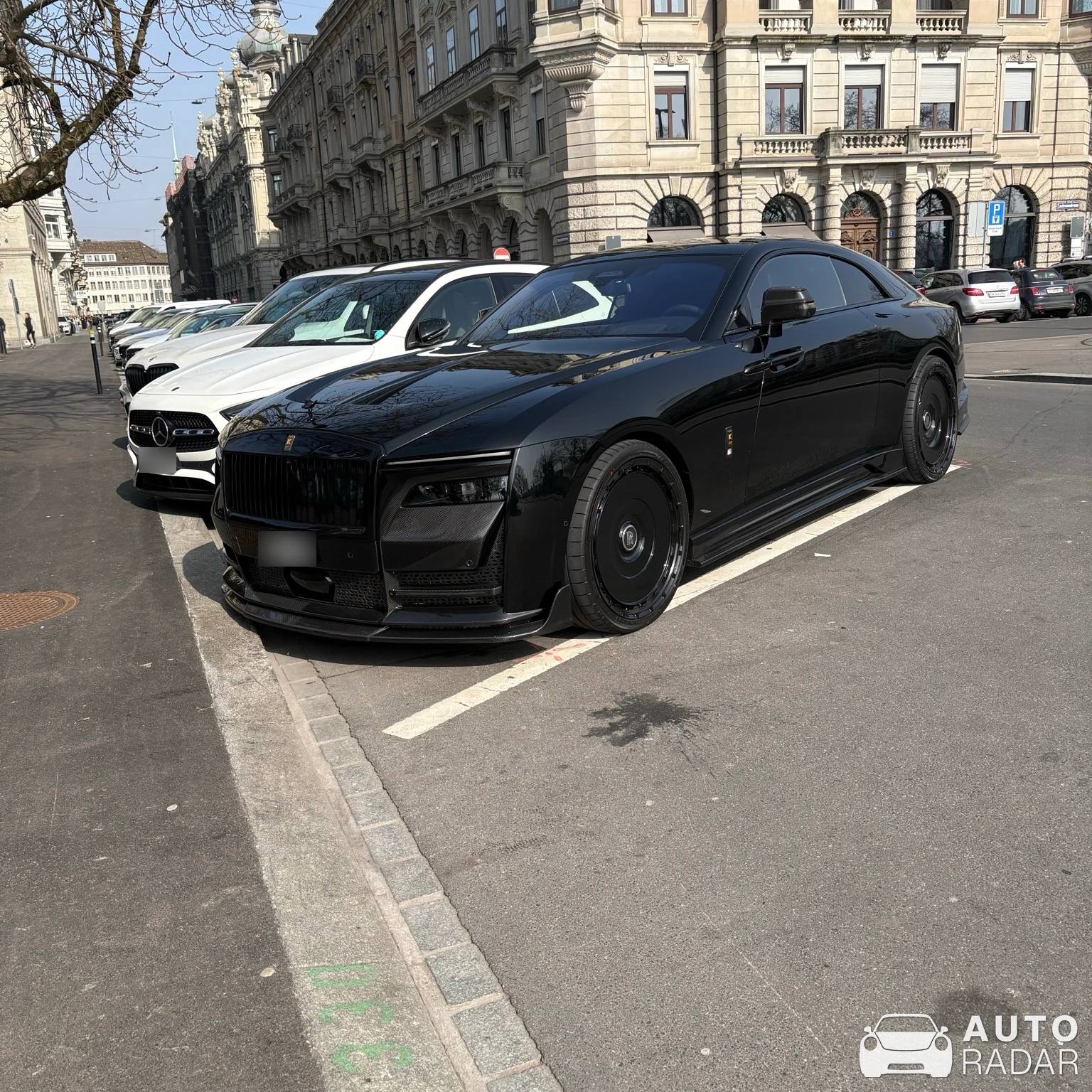 Rolls-Royce Spectre Mansory spotted in Zürich