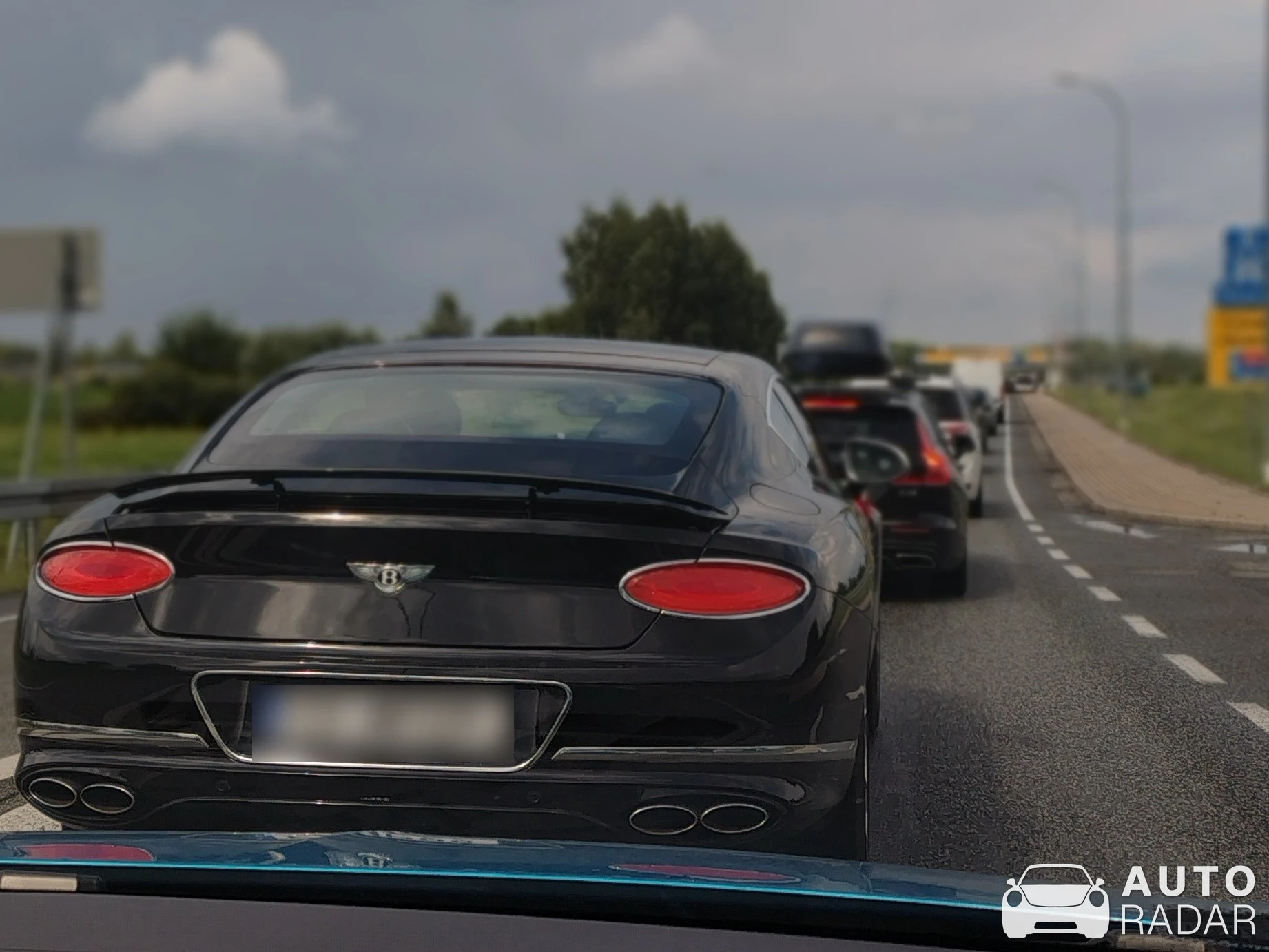Bentley Continental GT spotted in Grudziądz