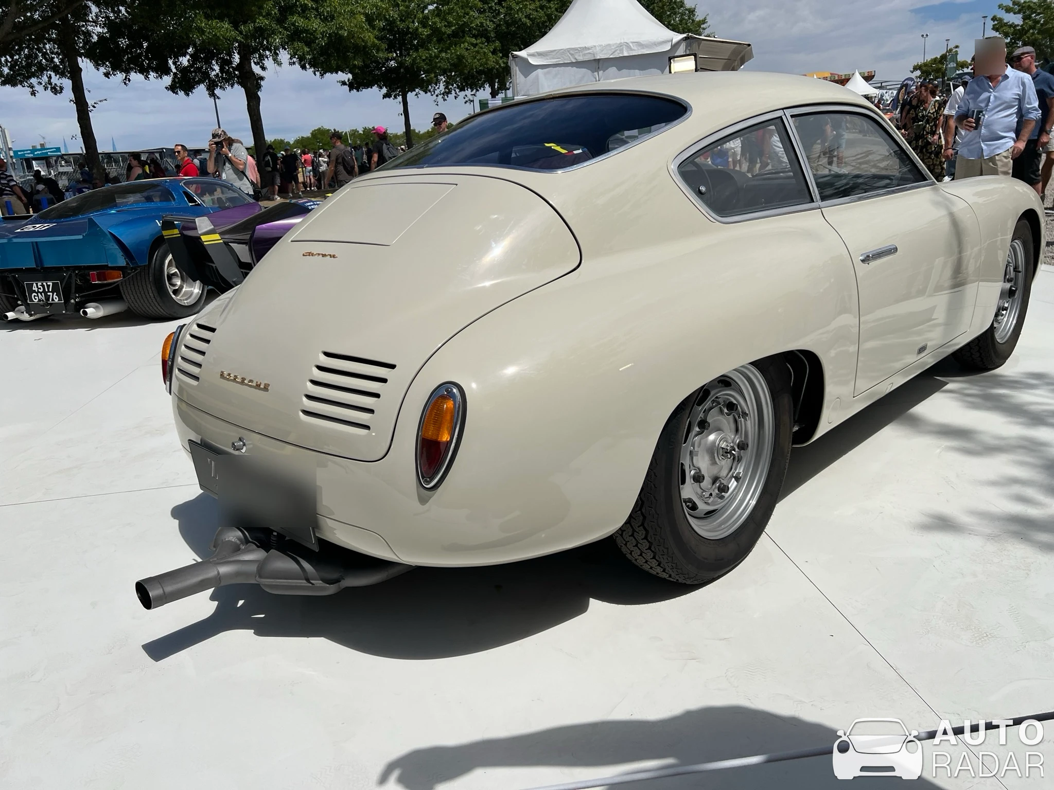 Porsche 356 Zagato spotted in Le Mans