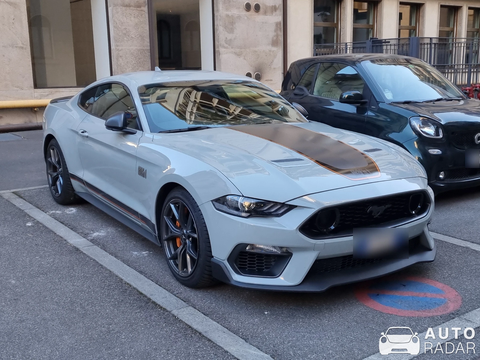 Ford Mustang Mach 1 S550 spotted in Milano, Italia