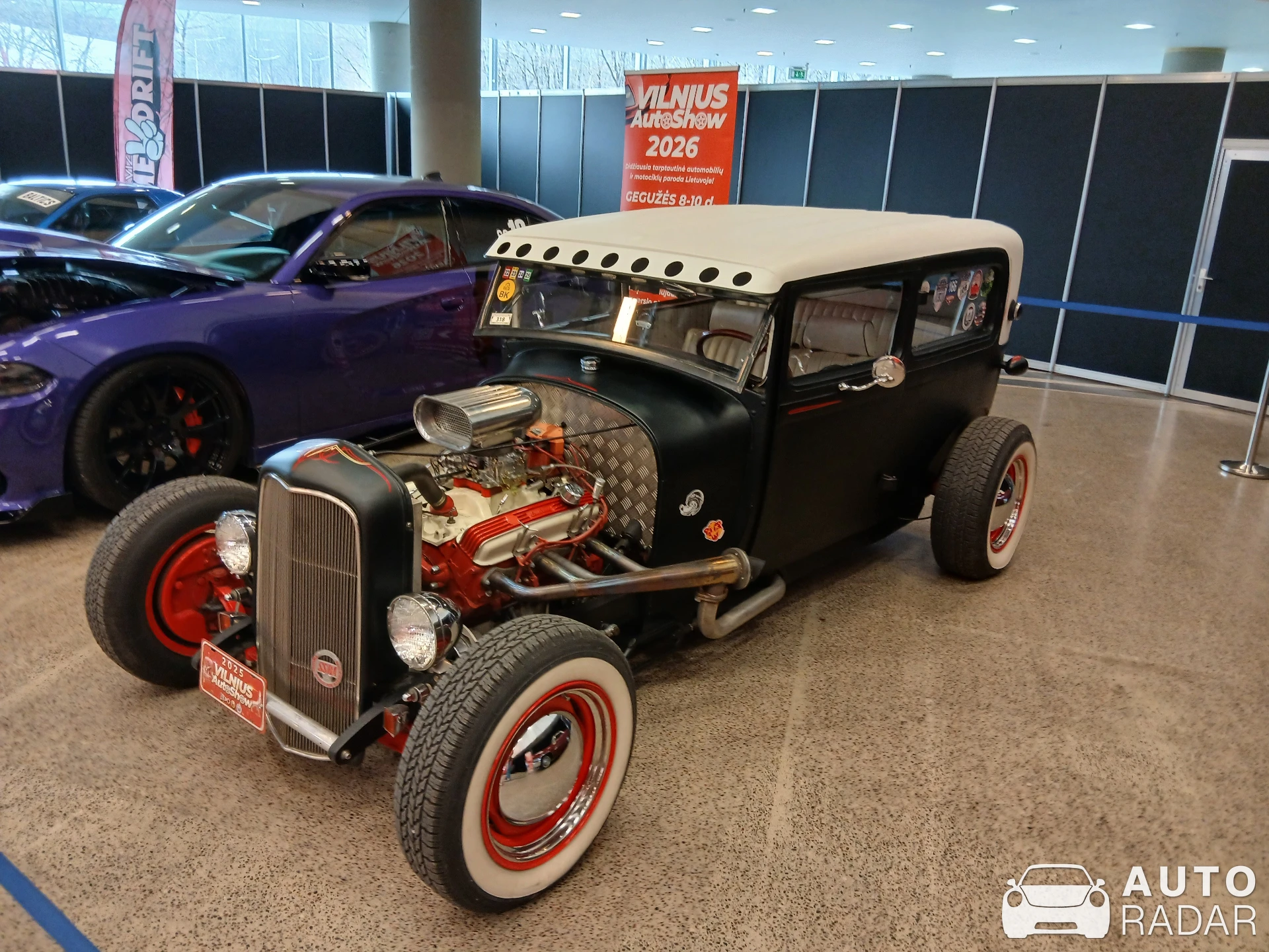 Ford Model B spotted in Vilnius