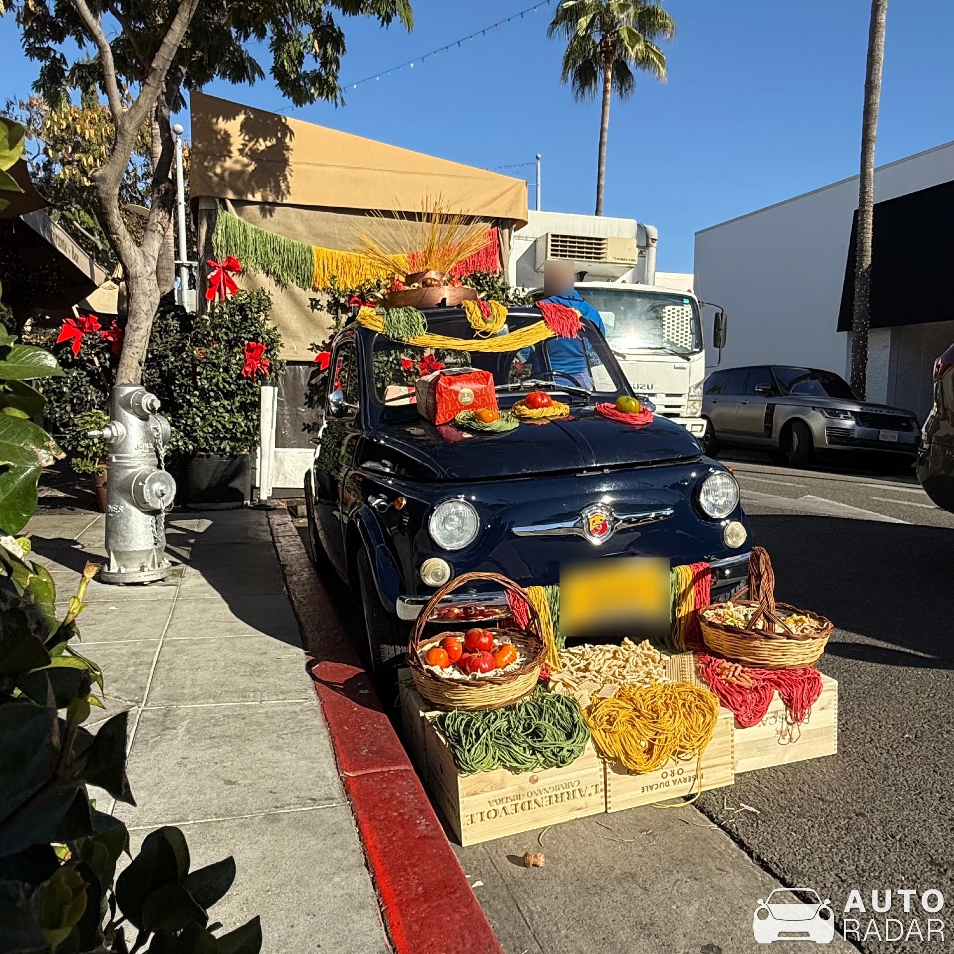 Abarth 500 spotted in Beverly Hills, United States