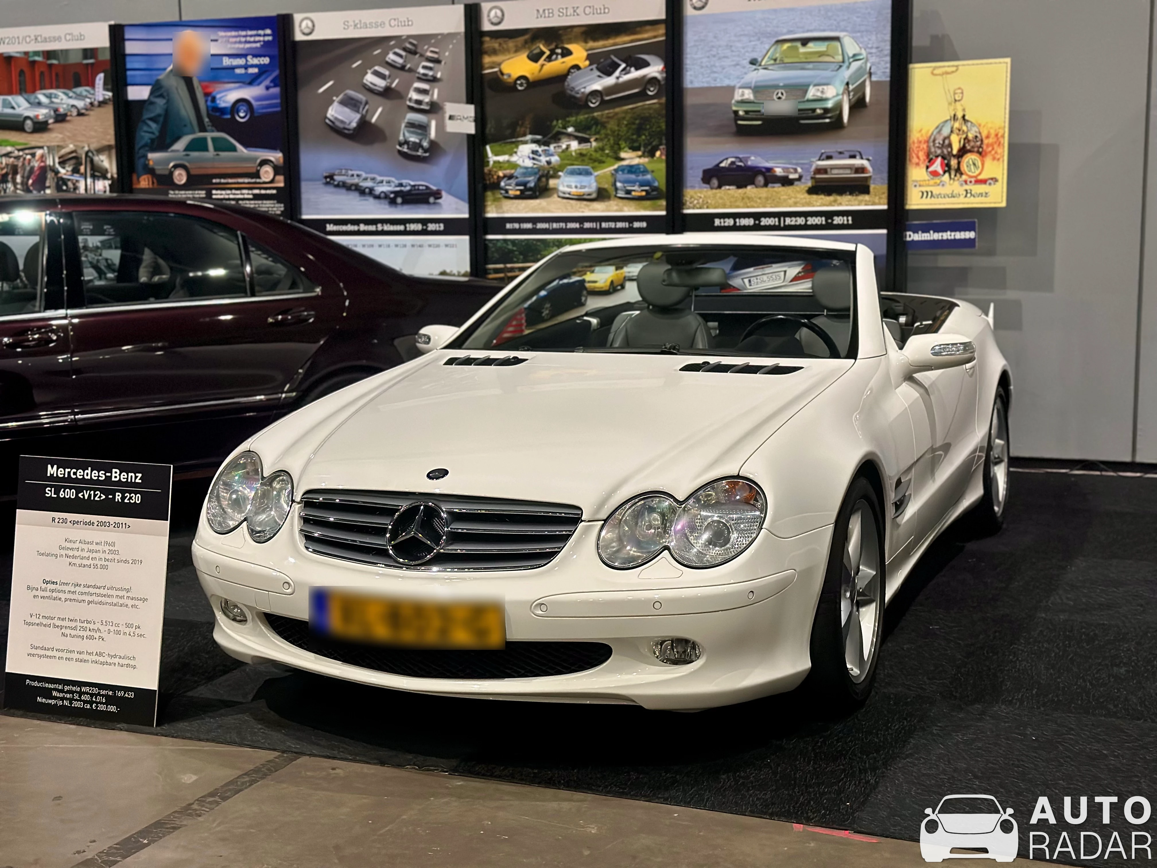 Mercedes-Benz SL 600 R230 spotted in Utrecht