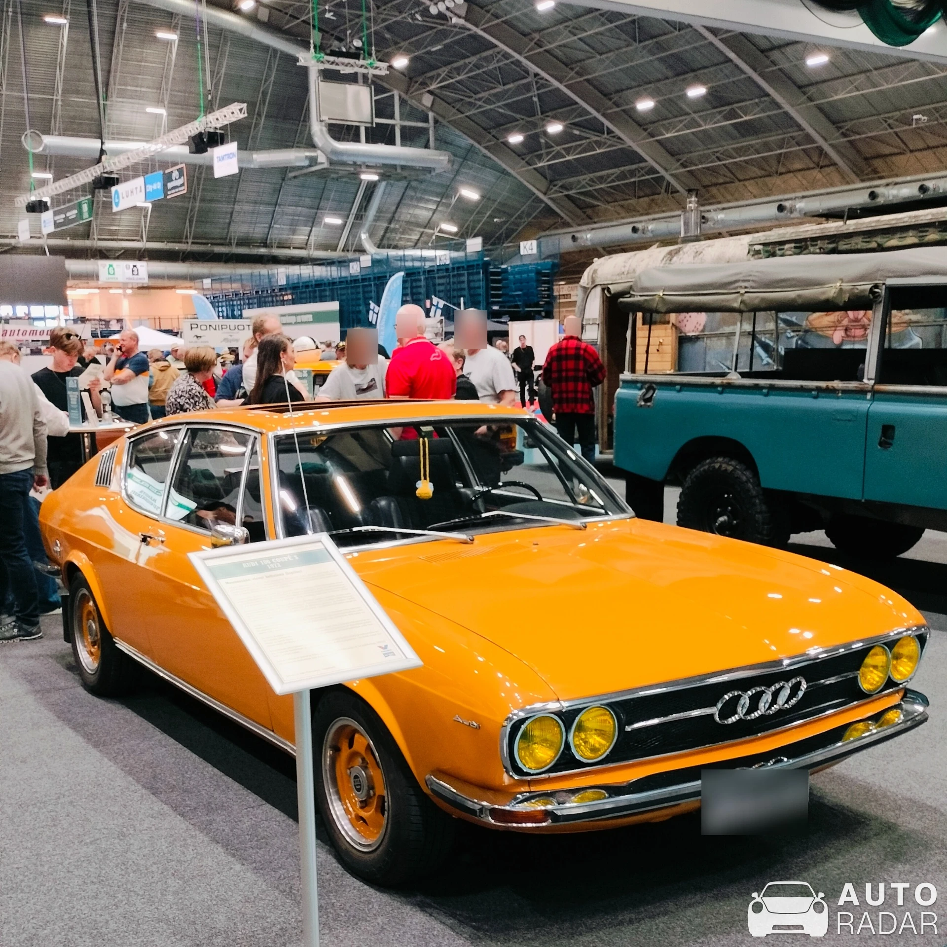 Audi 100 Coupe S C1 spotted in Lahti