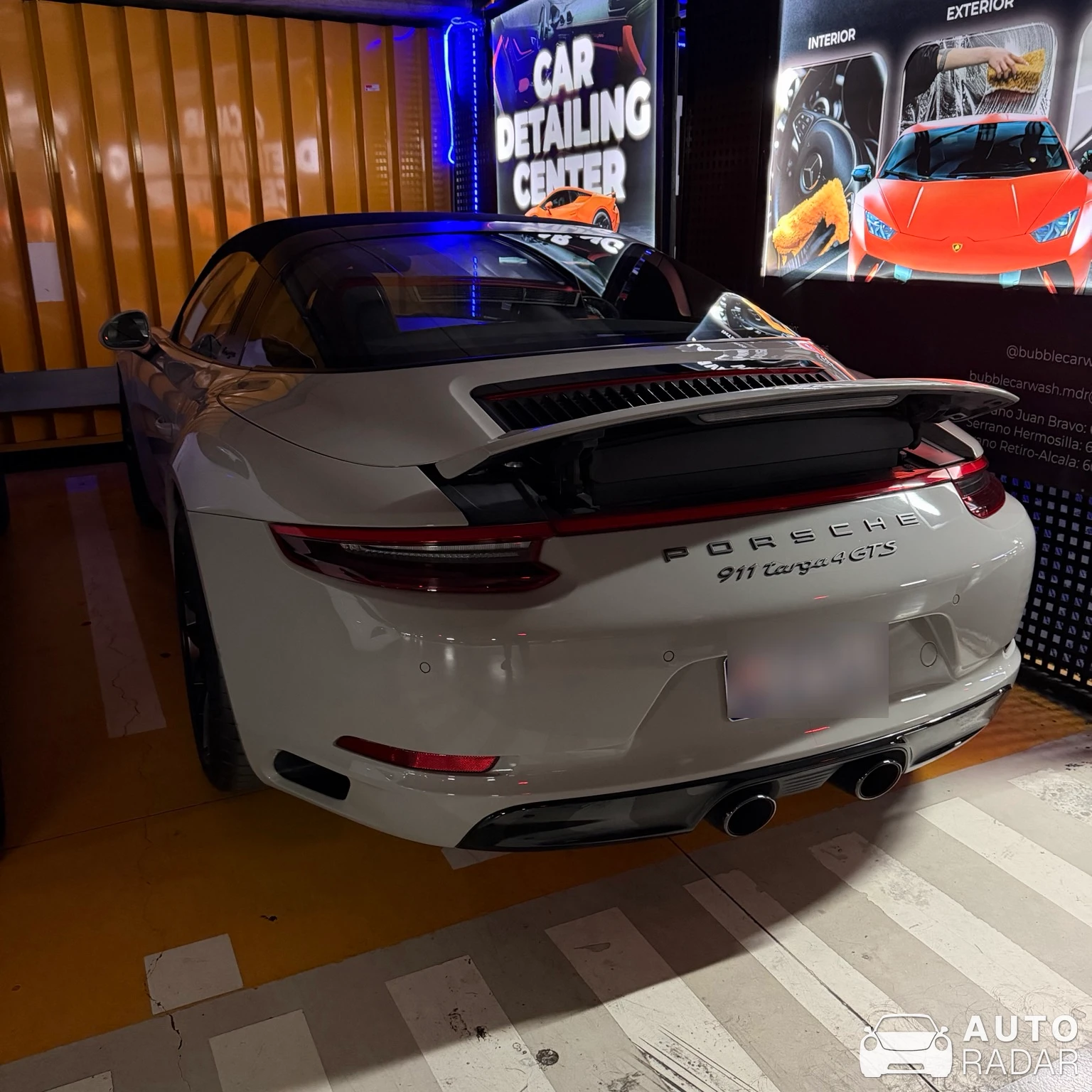 Porsche 991 Targa 4 GTS MkI spotted in Madrid