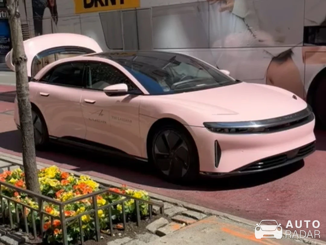 Lucid Air spotted in Wood Ridge