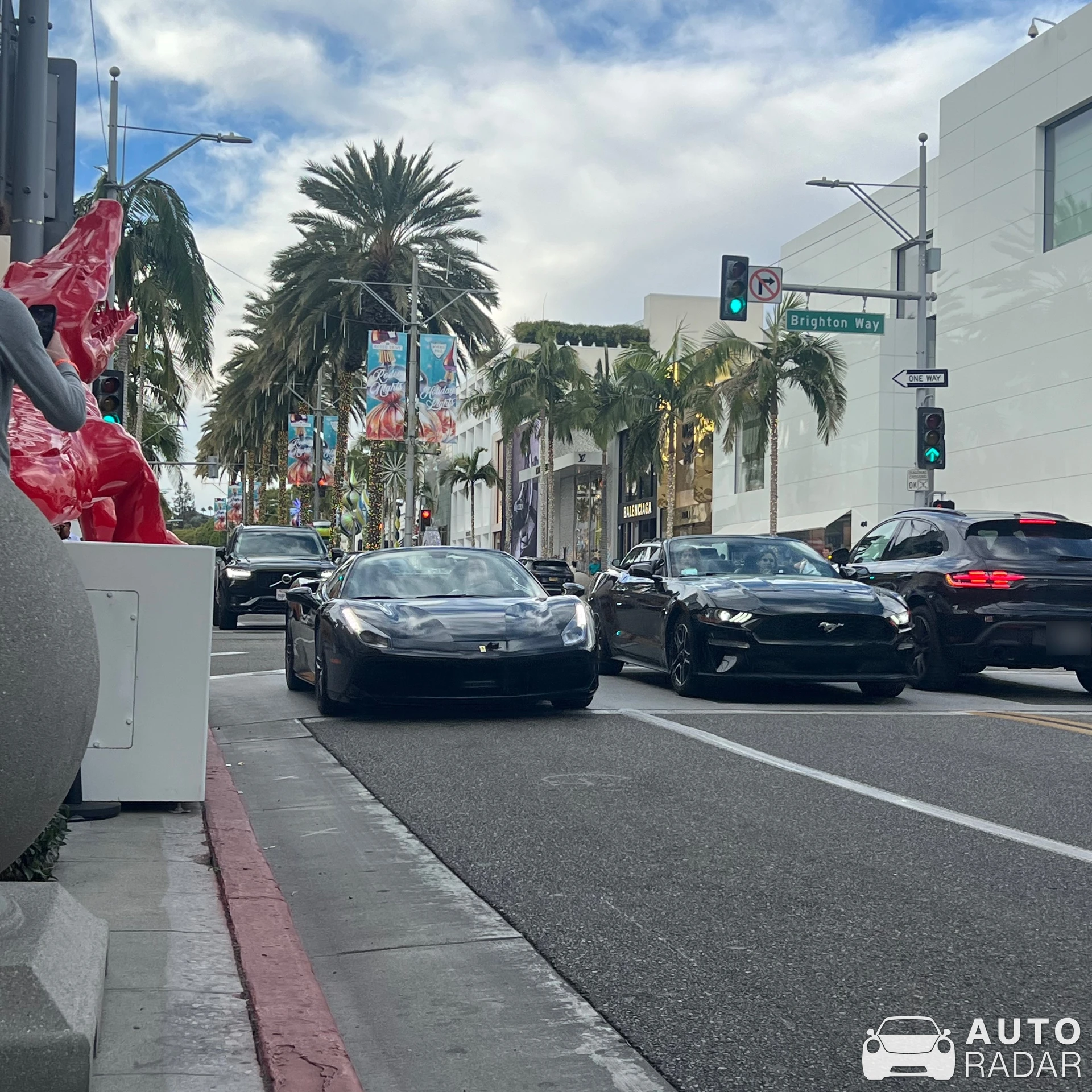 Ferrari 488 Spider spotted in Beverly Hills, United States