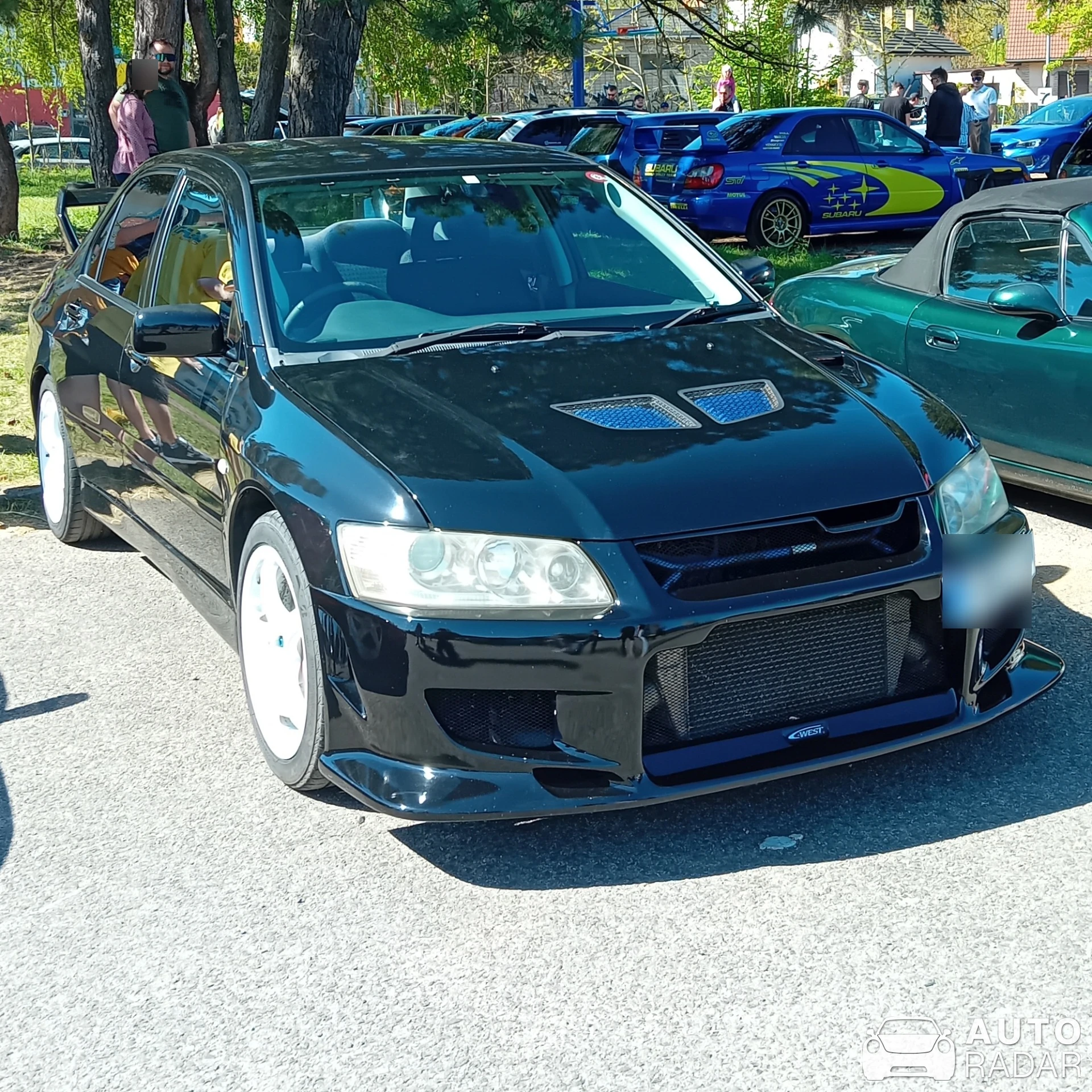 Mitsubishi Lancer Evolution VII spotted in Žilina