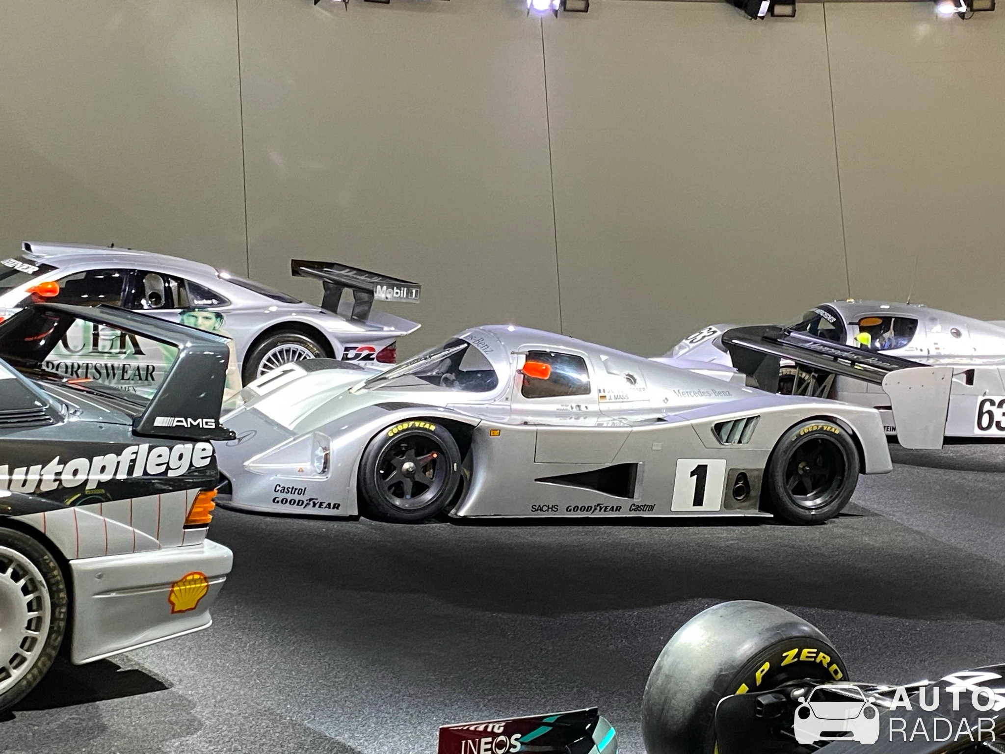 Sauber C9 spotted in Stuttgart