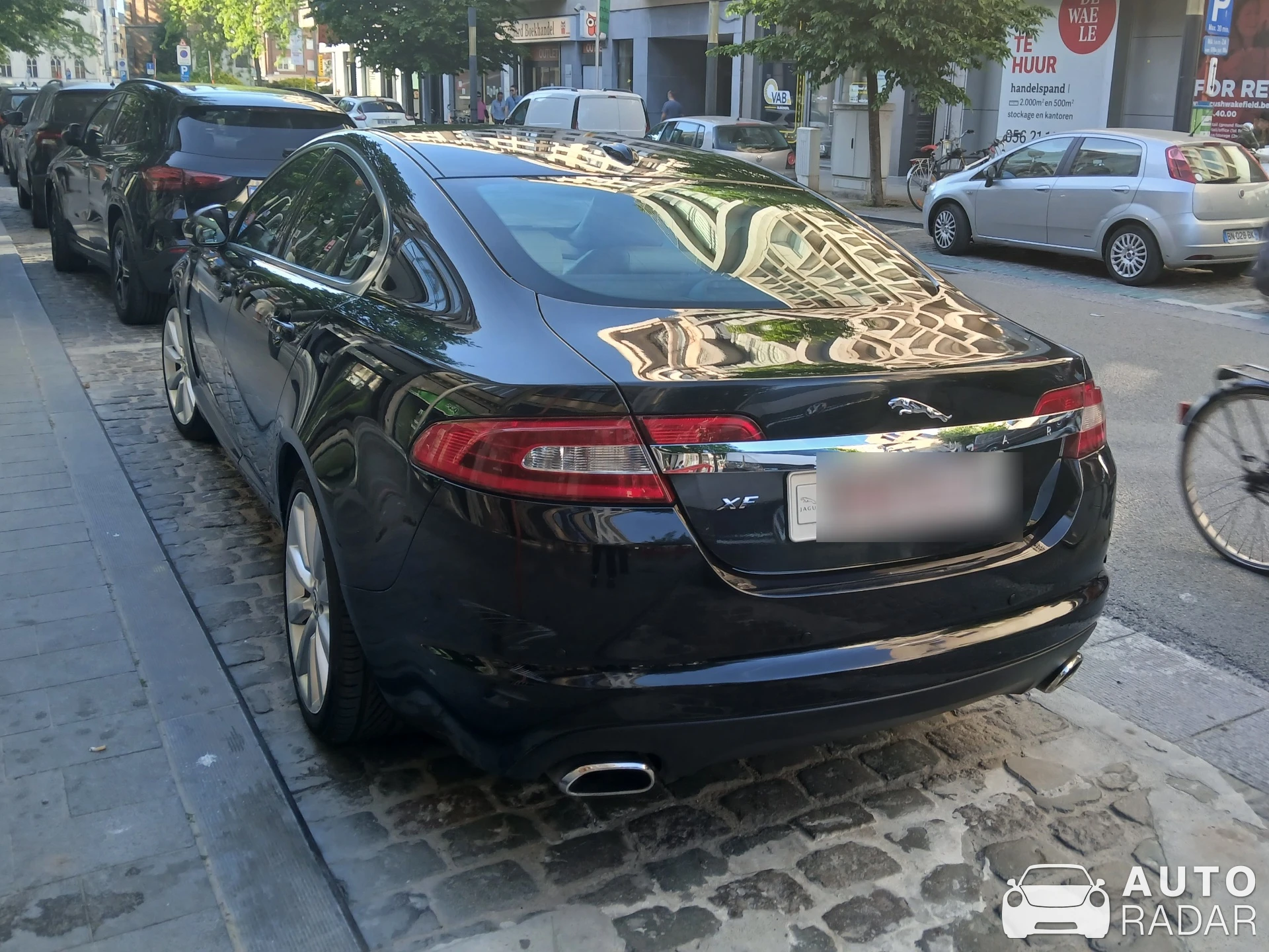 Jaguar XF LWB spotted in Kortrijk
