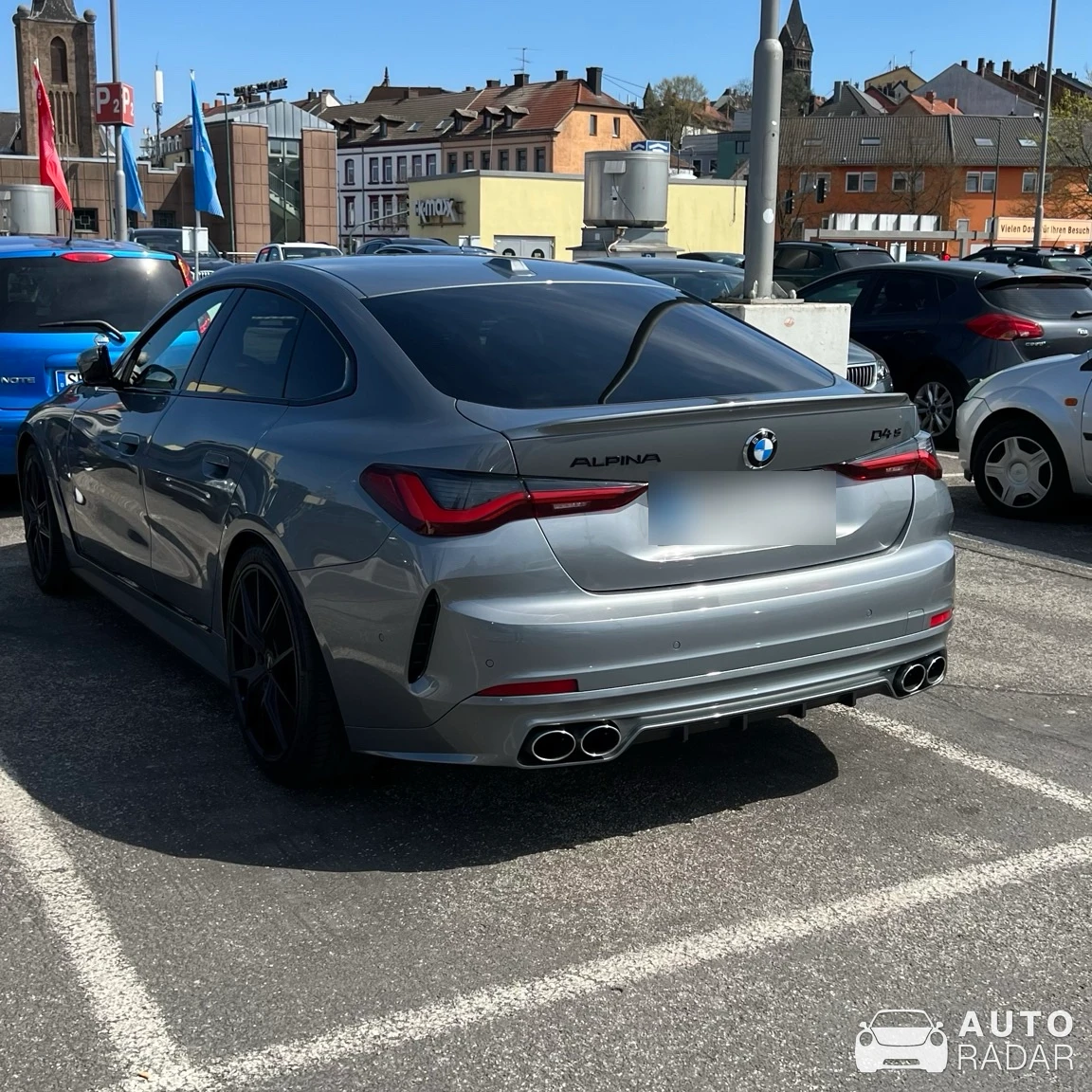 Alpina D4 S BiTurbo Gran Coupé 2022 spotted in Neunkirchen