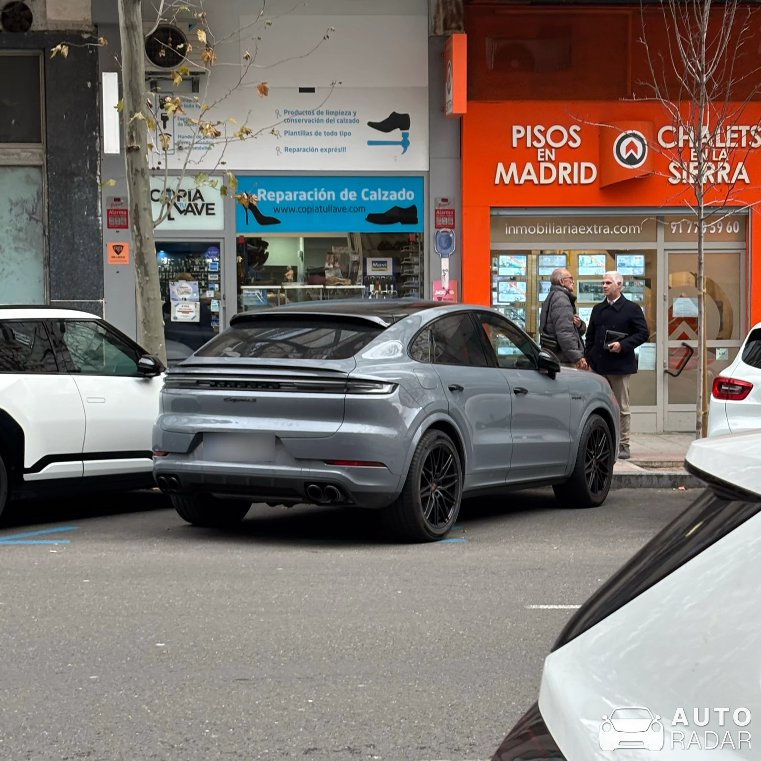 Porsche Cayenne Coupé S spotted in Madrid, España