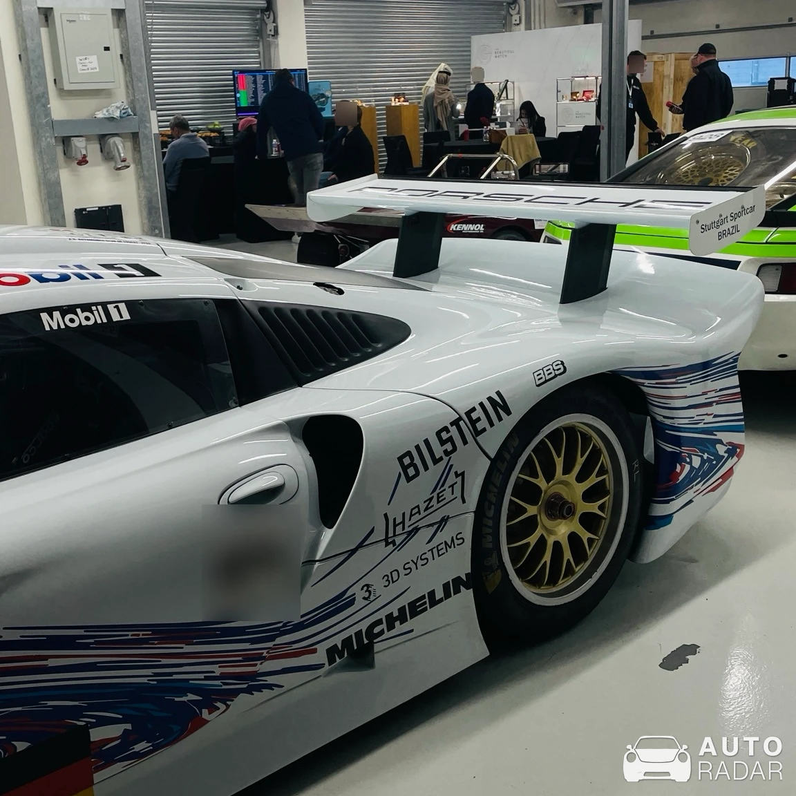 Porsche 996 GT1 Evolution spotted in Doha