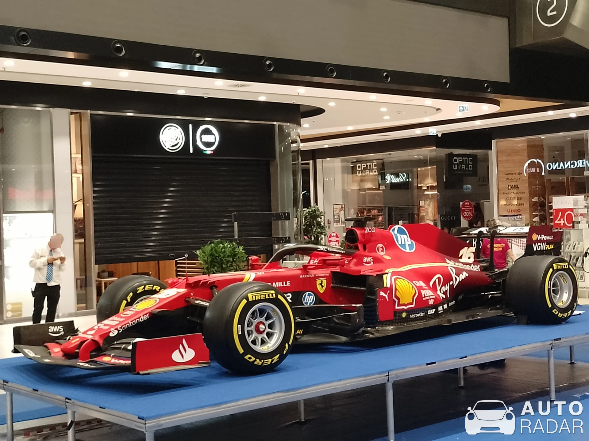 Ferrari Scuderia SF1000 spotted in Budapest