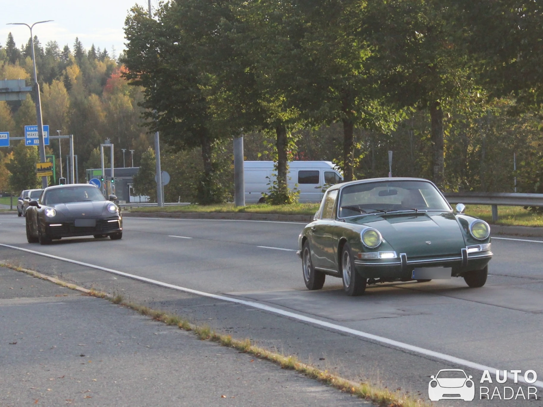 Porsche 912 spotted in Hämeenlinna, Finland