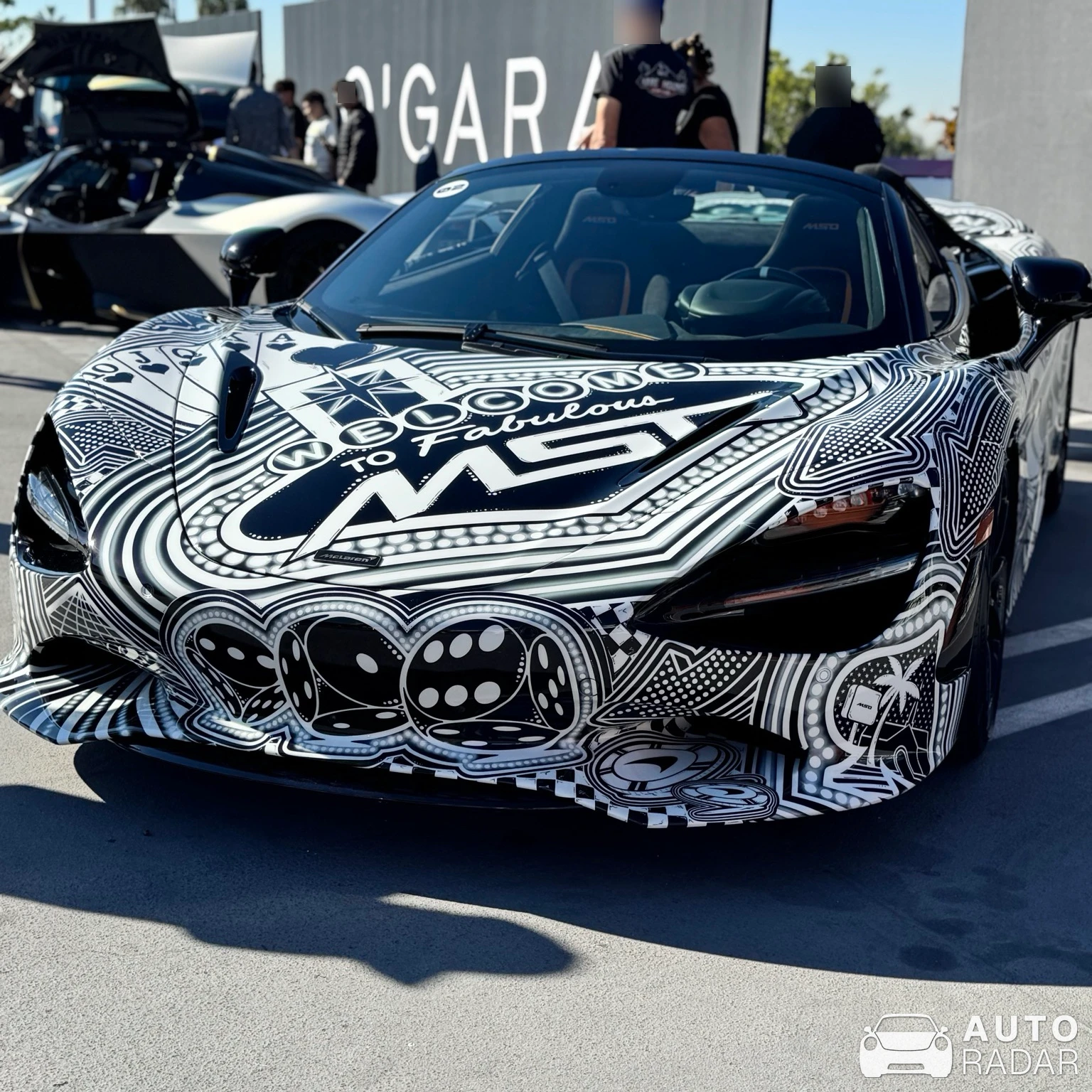 McLaren 750S Spider Creative Bespoke spotted in Los Angeles