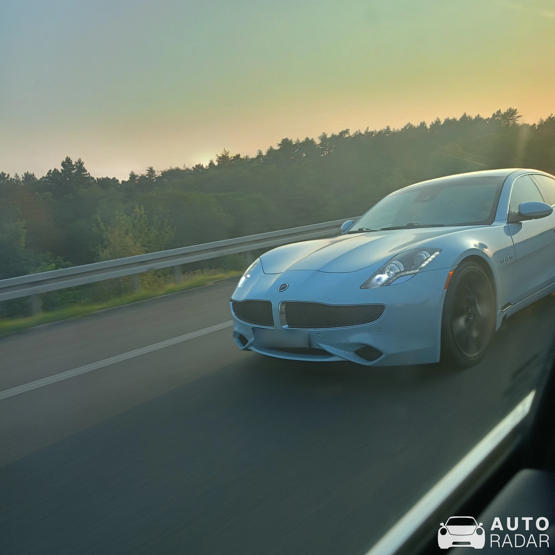 Fisker Karma spotted in Warsaw, Poland