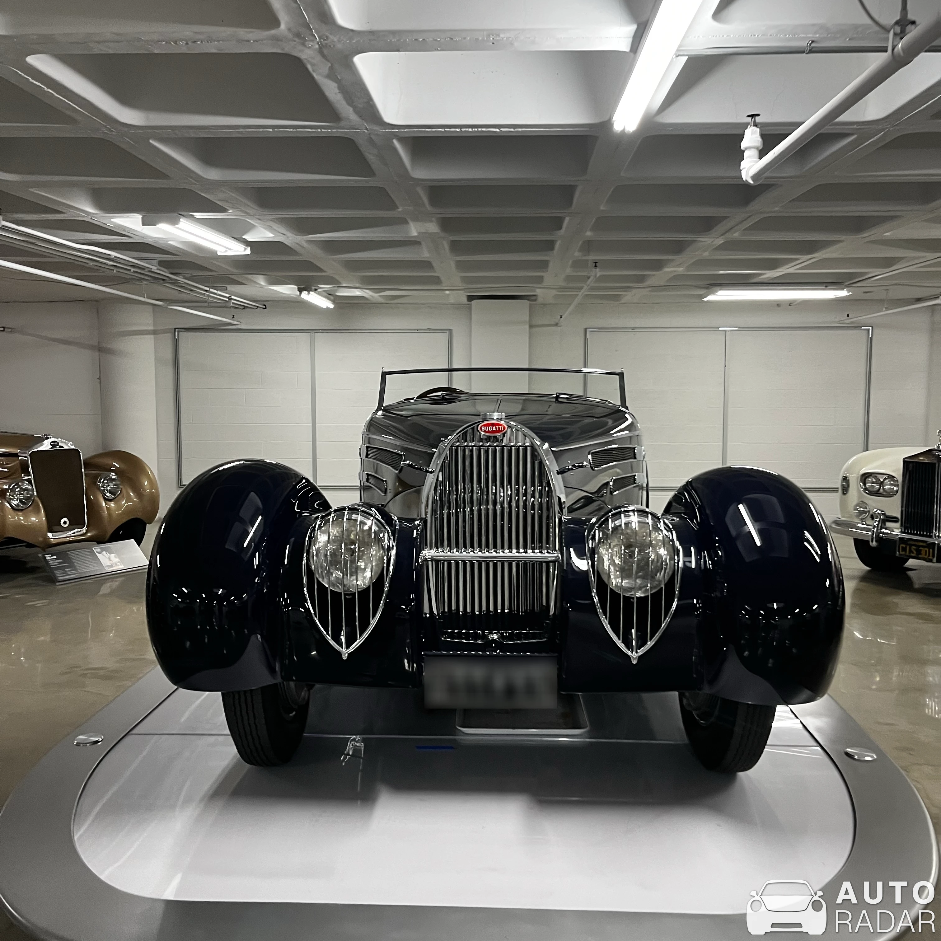 Bugatti Type 57C Vanvooren Cabriolet spotted in Hermosa Beach