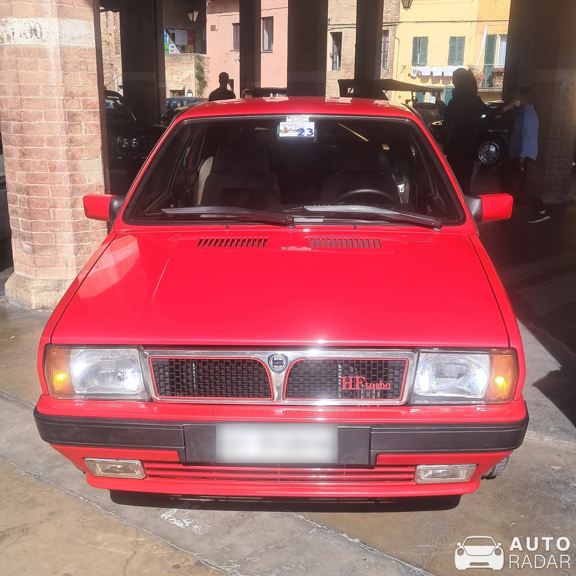 Lancia Delta HF Turbo spotted in Siena