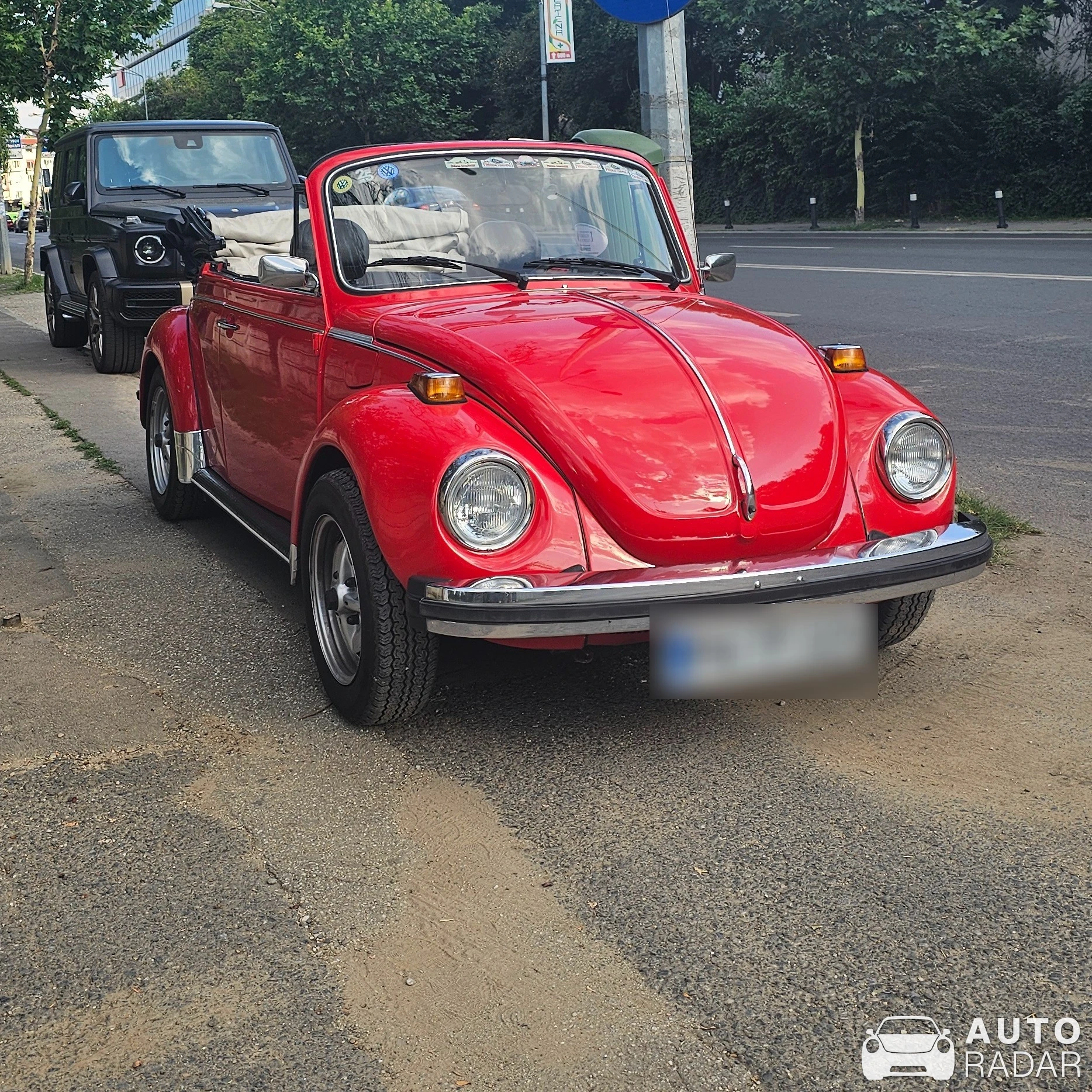 Volkswagen Beetle spotted in București, Romania