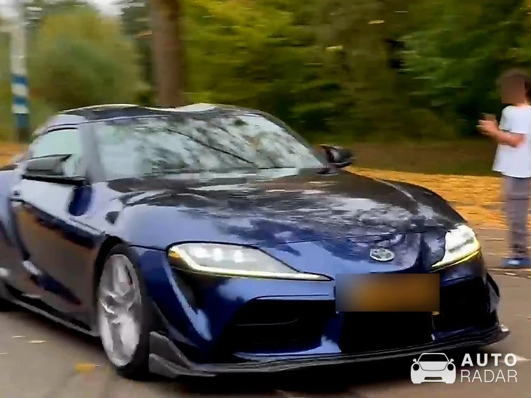 Toyota GR Supra A90 spotted in Rotterdam, Netherlands