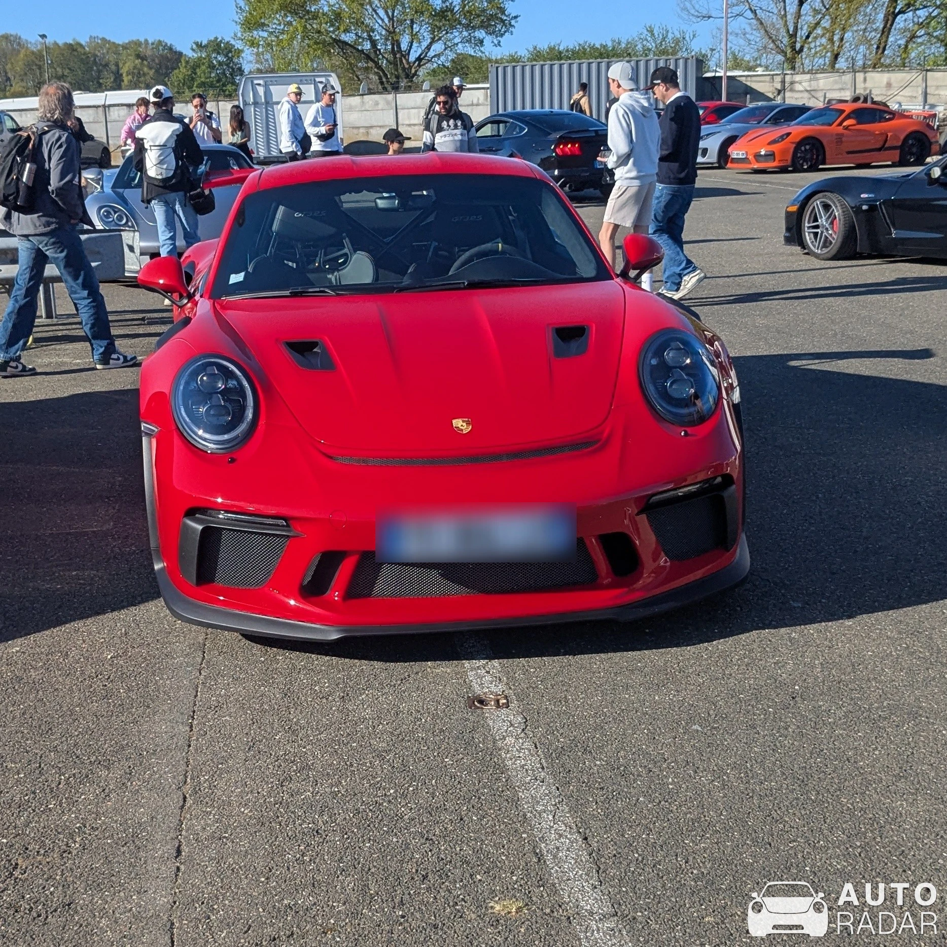 Porsche 991 GT3 RS MkII spotted in Nogaro