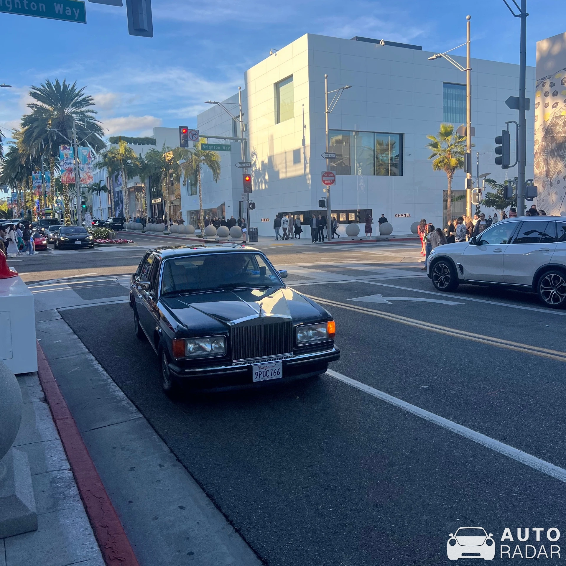 Rolls-Royce Silver Spur spotted in Beverly Hills, United States
