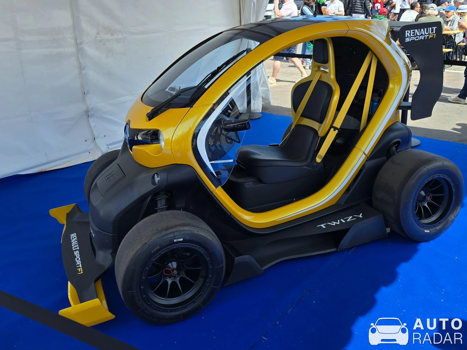 Renault Twizy Renault Sport F1 spotted in Le Castellet