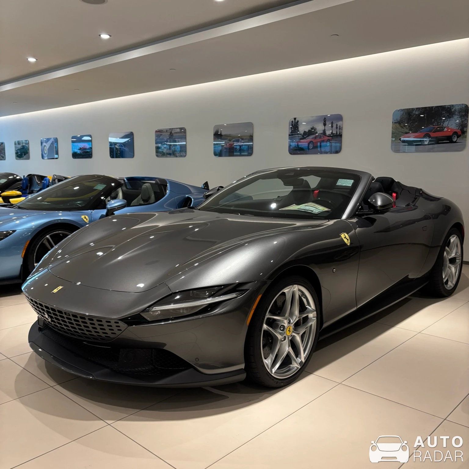 Ferrari Roma Spider spotted in Torrance, United States