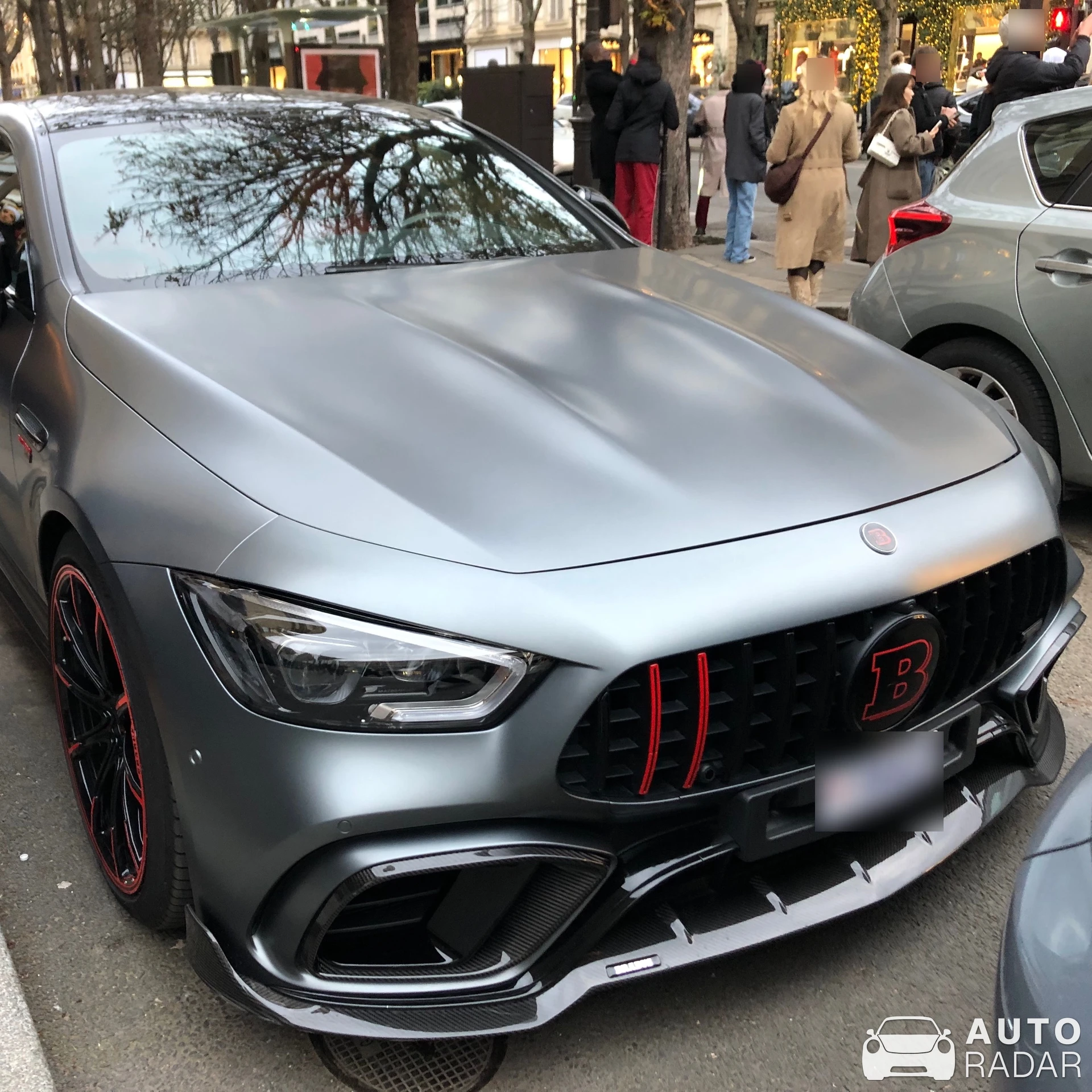 Mercedes-AMG Brabus 800 spotted in Paris, France