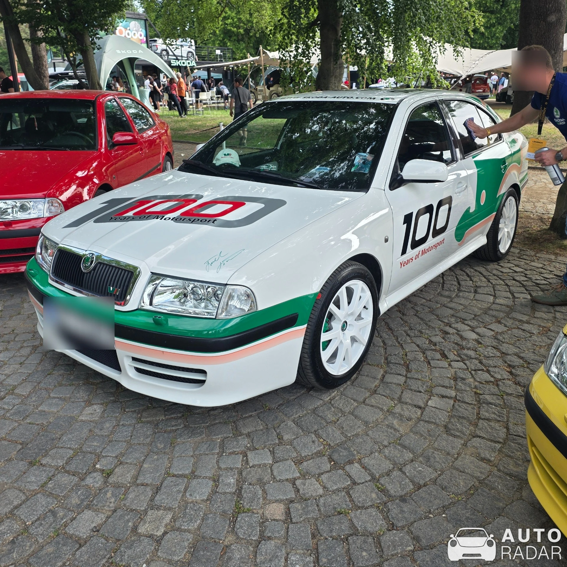 Škoda Octavia WRC spotted in Praha