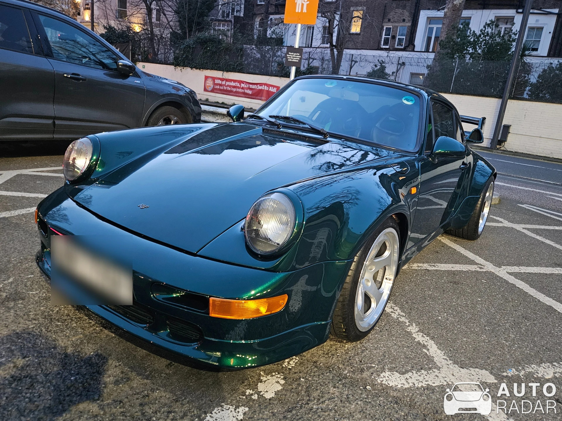 Porsche RUF 964 RCT spotted in London