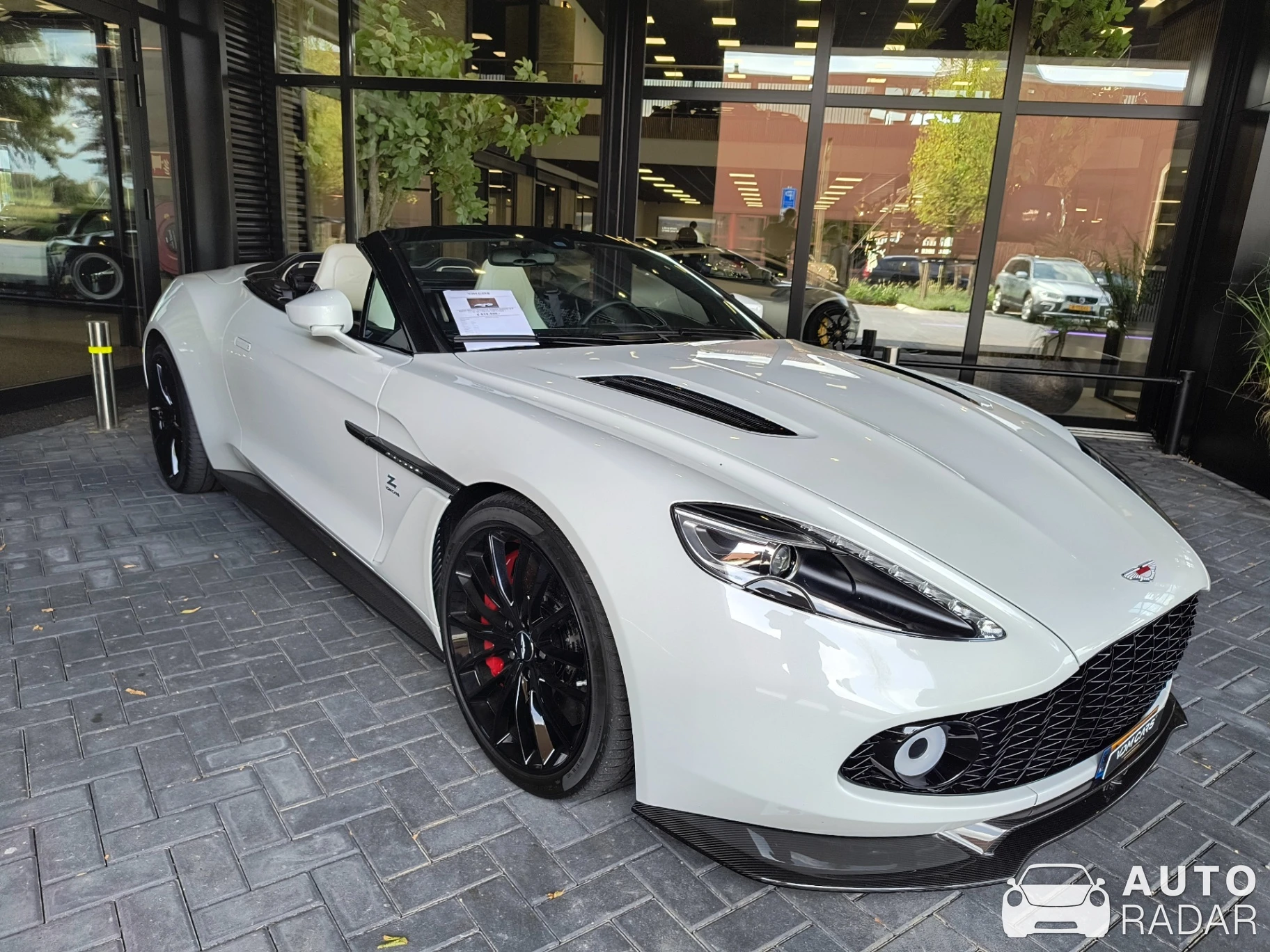 Aston Martin Vanquish Volante Zagato spotted in Houten