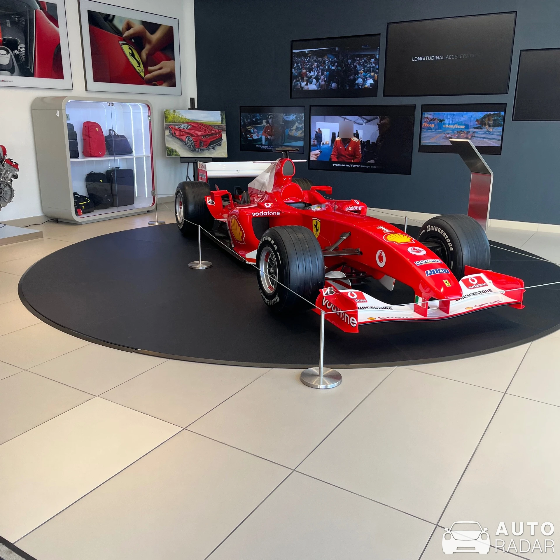 Ferrari F2004 spotted in Edison, United States