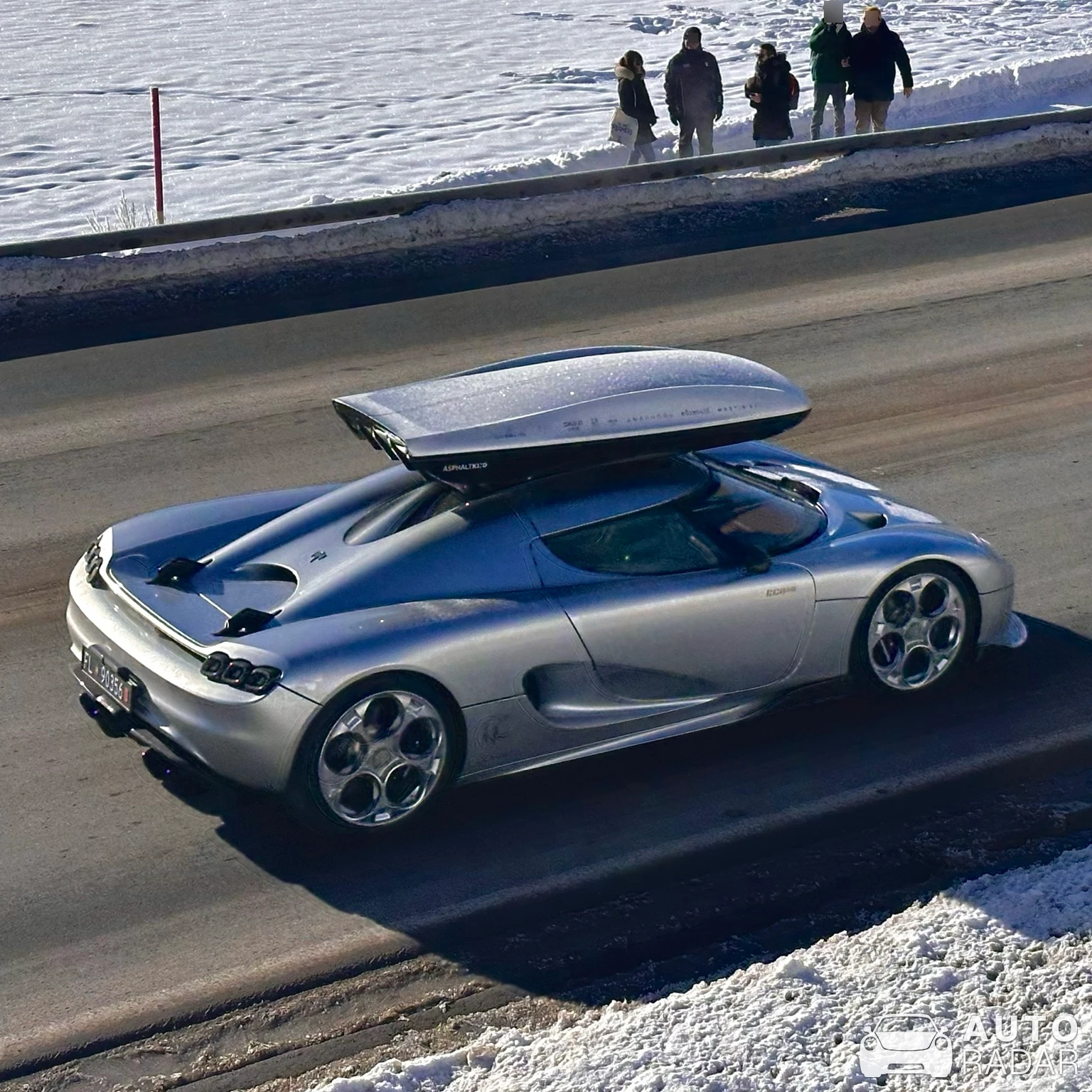 Koenigsegg CC850 spotted in Sankt Moritz, Schweiz