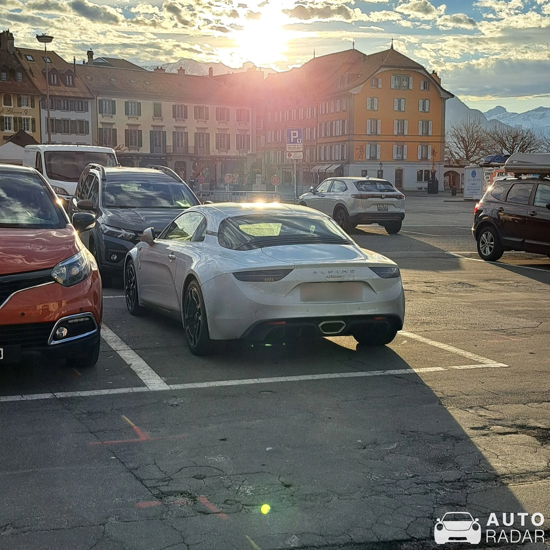 Alpine A110 GT 2022 spotted in Vevey, Suisse