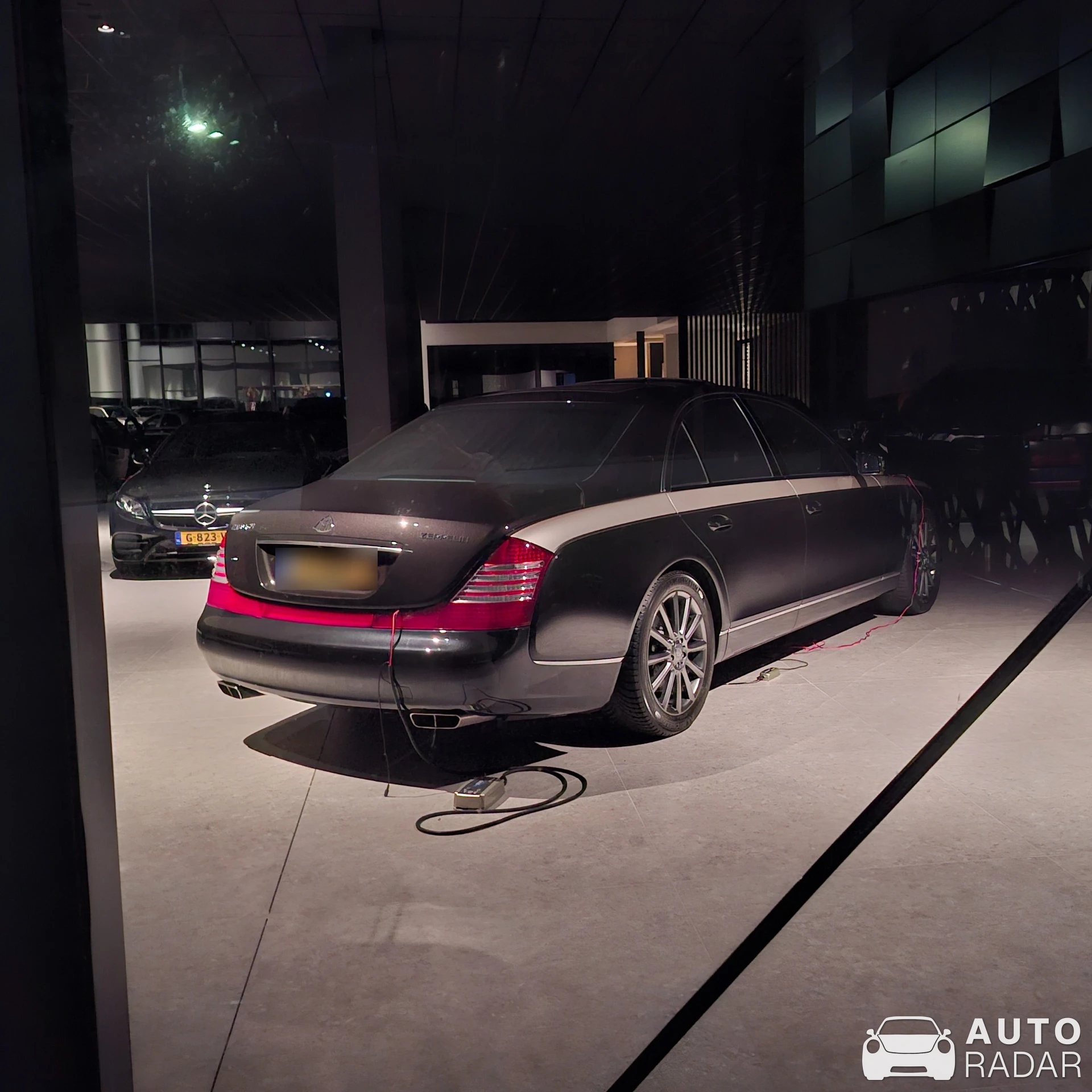 Maybach 57 Zeppelin spotted in Giessen