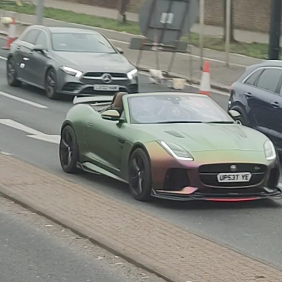 Jaguar F-Type SVR Convertible