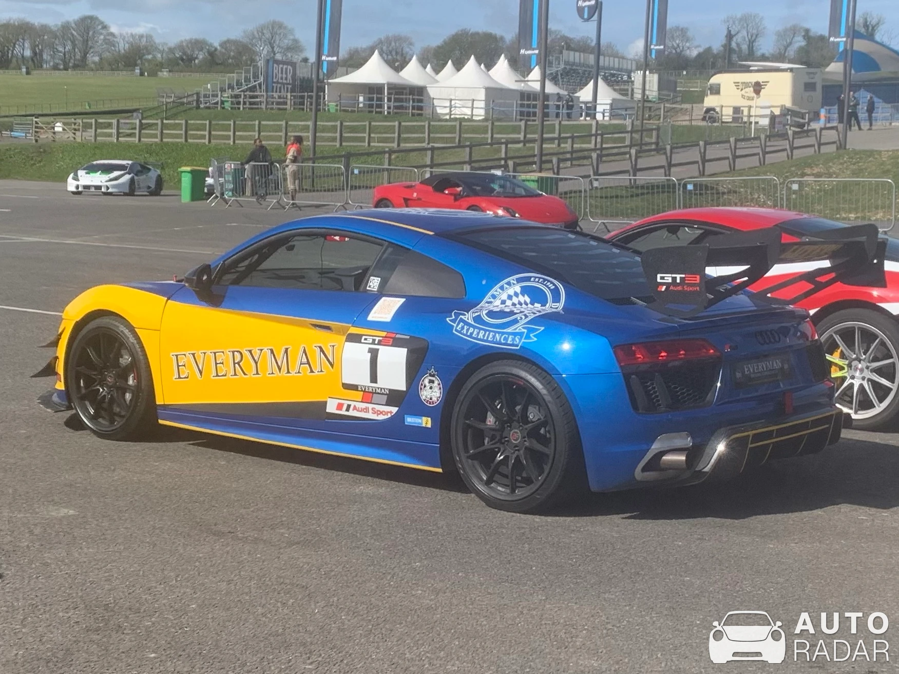 Audi R8 LMS GT3 Evo spotted