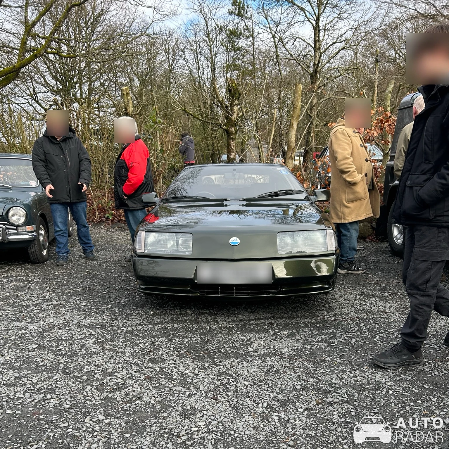 Alpine V6 Turbo spotted