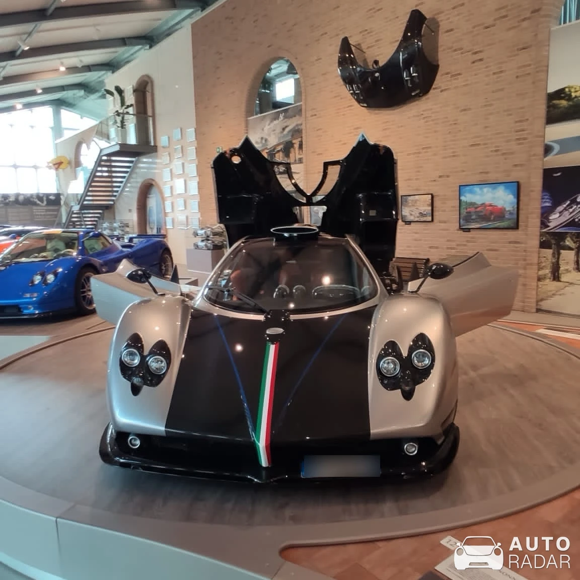 Pagani Zonda La Nonna spotted in Bologna