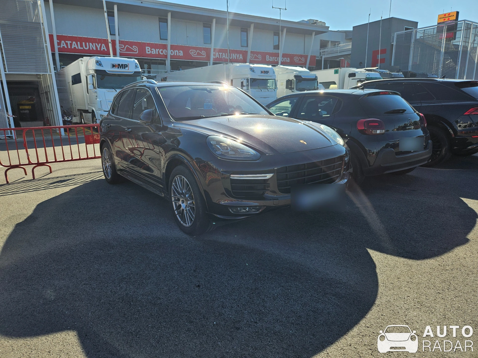Porsche Cayenne Turbo S spotted in Montmeló, España