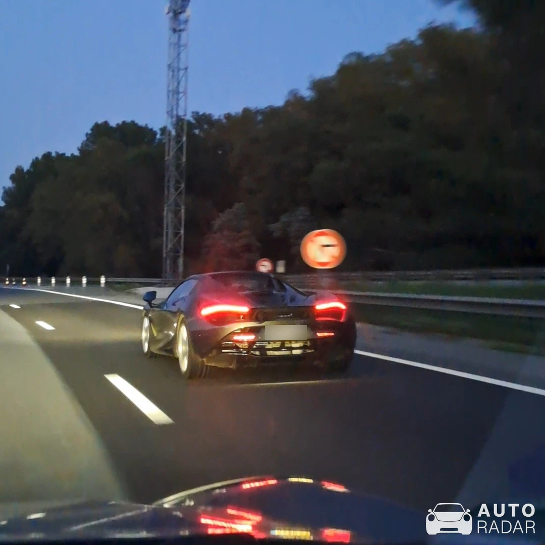 McLaren 720S Spider spotted in Fréjus, France