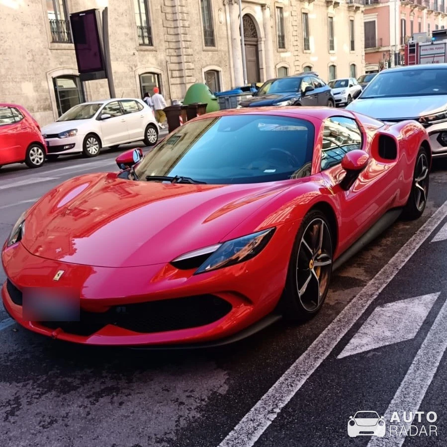 Ferrari 296 GTB spotted in Bari, Italy