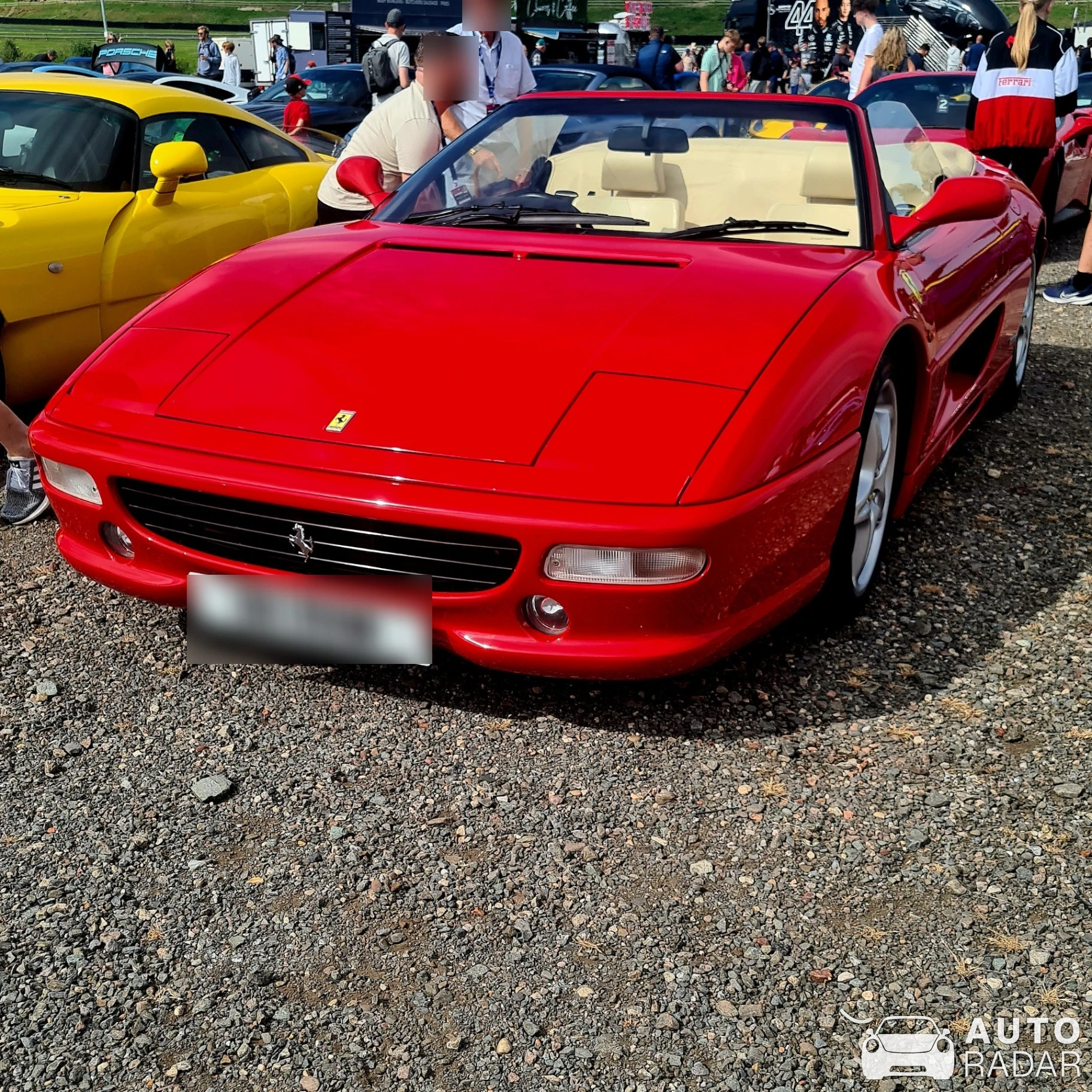 Ferrari F355 Spider spotted in Leicestershire, United Kingdom